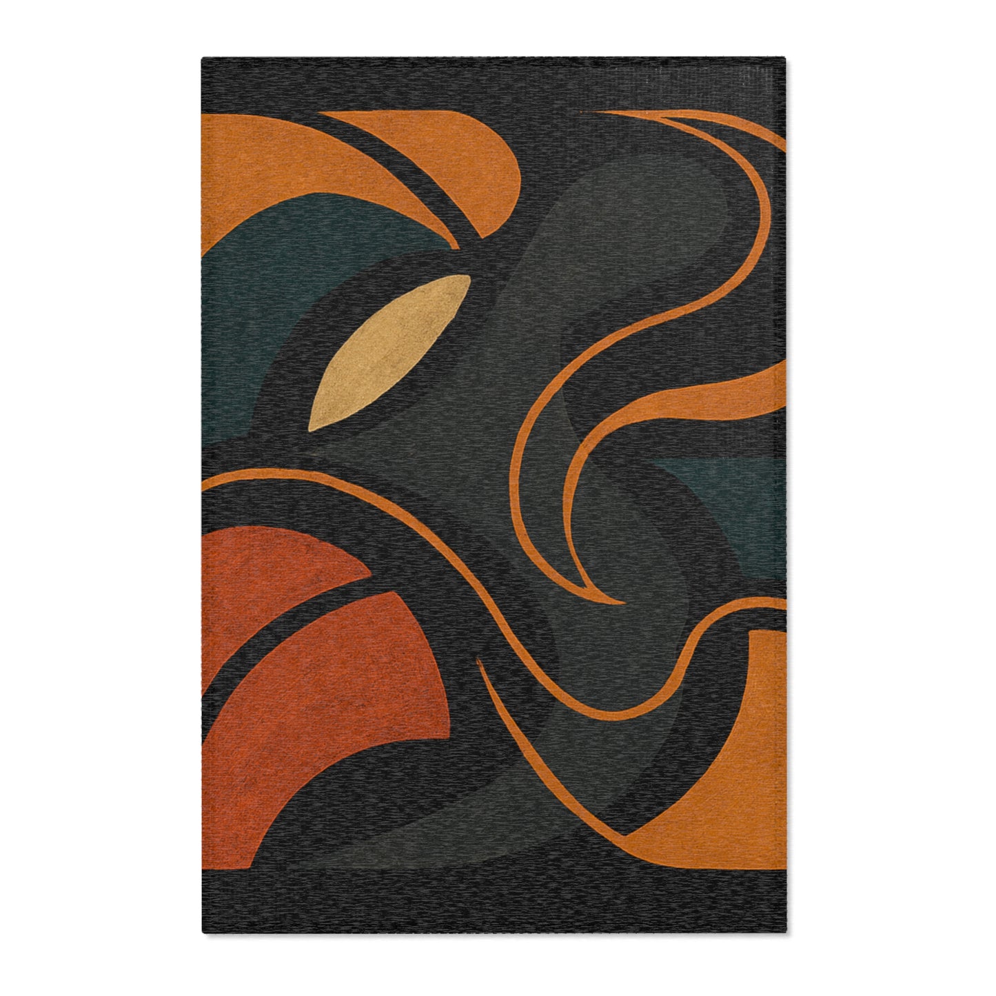 Stylish Abstract Area Rug, Modern Home Decor, Living Room Accent, Bohemian Floor Covering, Geometric Home Styling