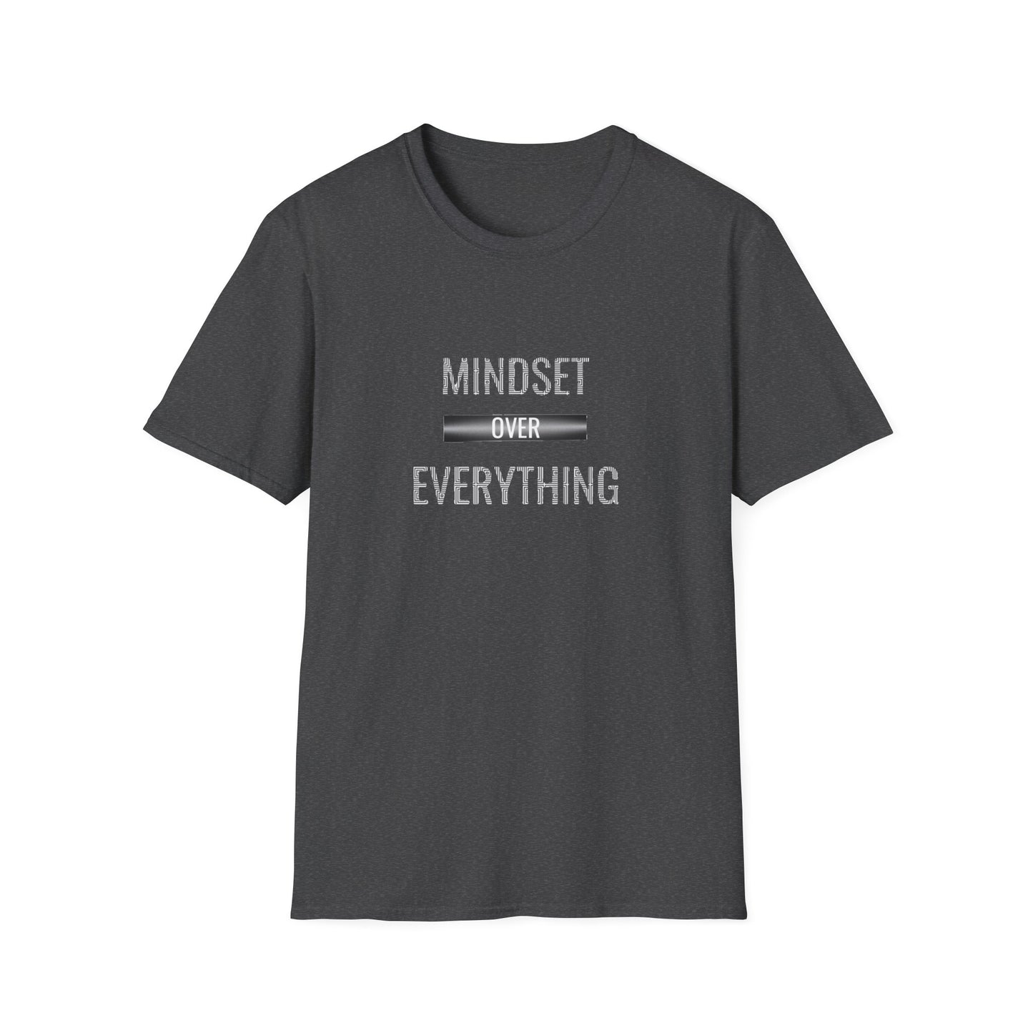 Mindset Over Everything Unisex T-Shirt, Motivational Tee, Gift for Entrepreneurs, Casual Wear, Wellness Apparel, Birthday Gift