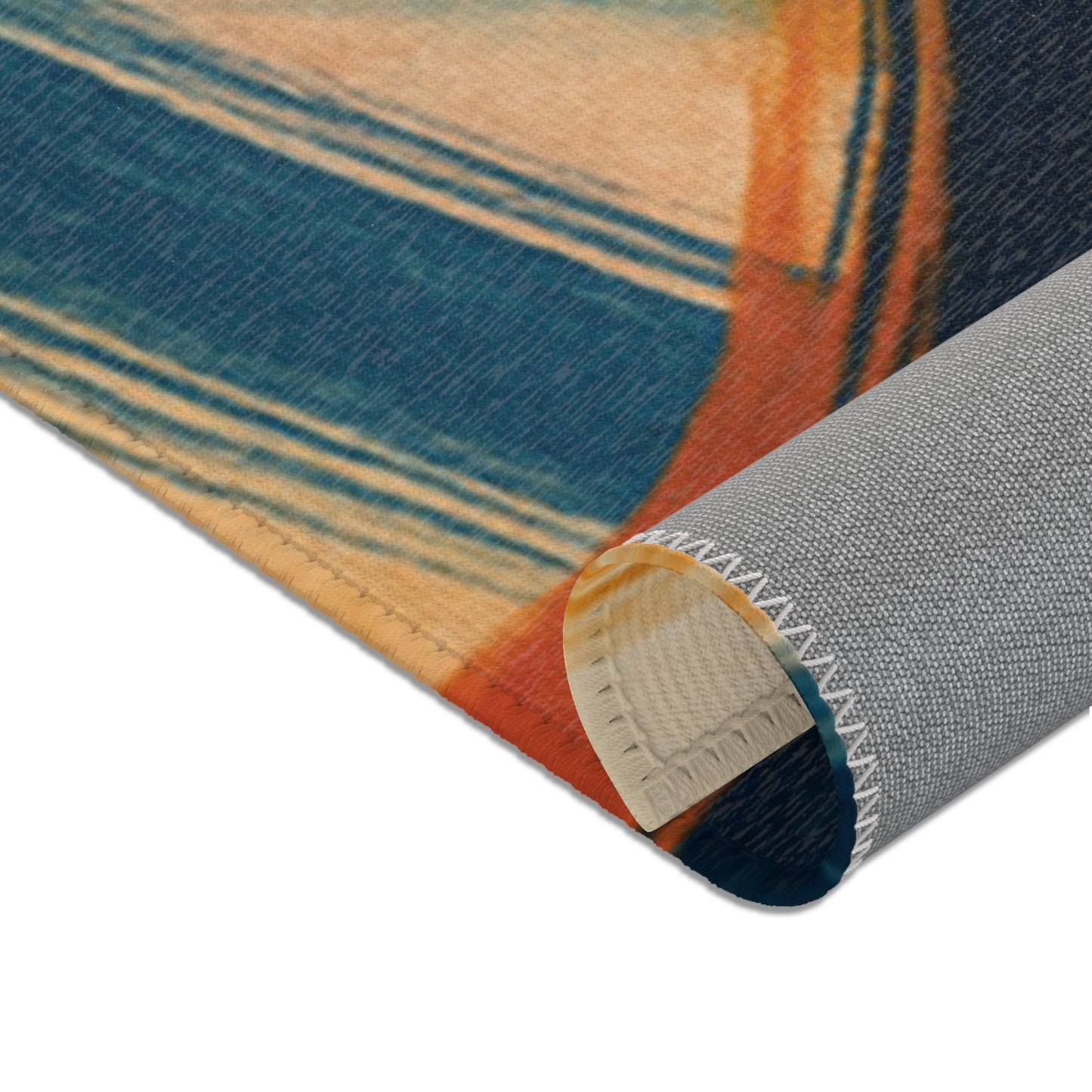 Chic Abstract Area Rug, Modern Home Decor, Living Room Accent, Geometric Carpet, Boho Style Rugs, Housewarming Gift