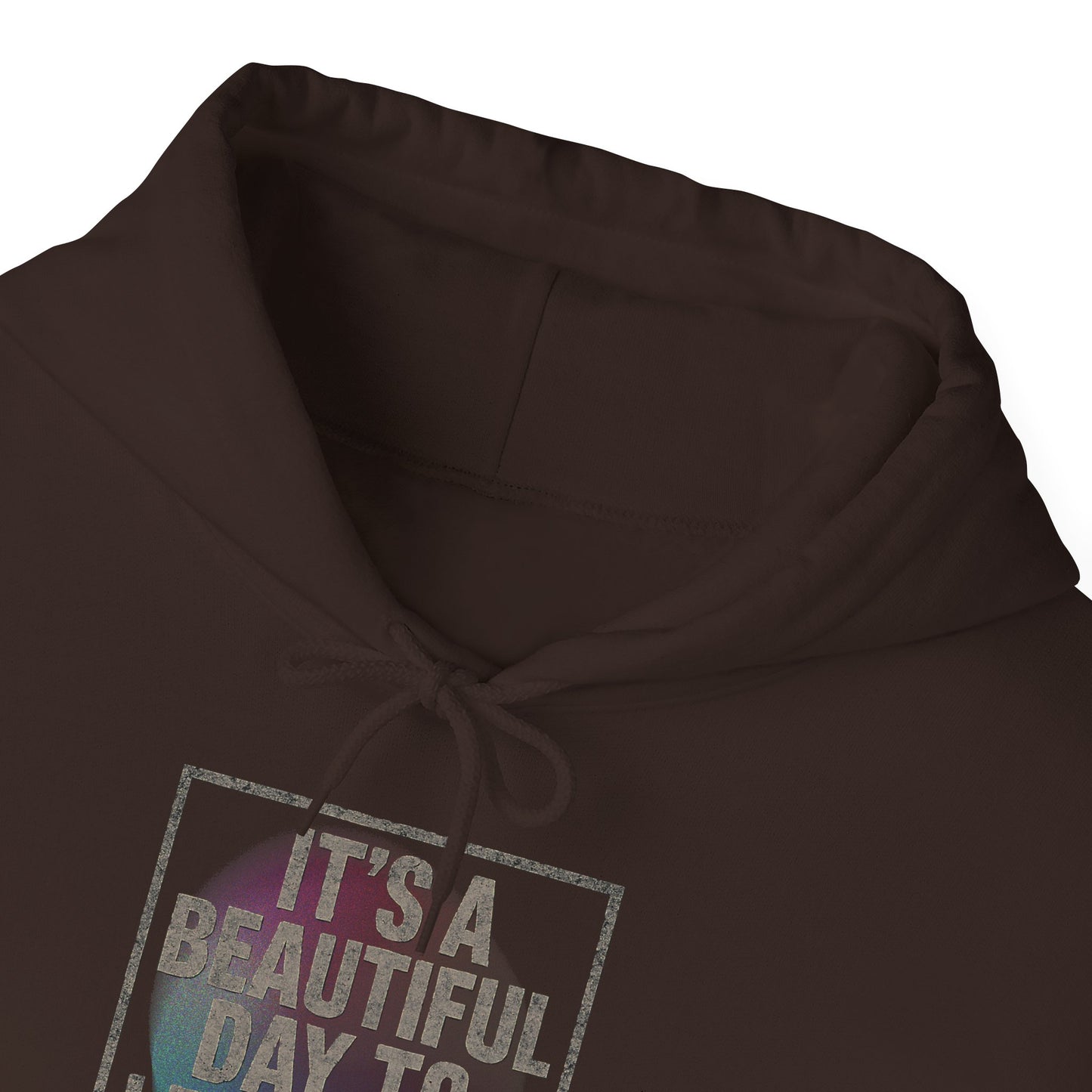 "It's a Beautiful Day to Leave Me Alone" Unisex Hoodie. Cozy Sweatshirt for Self-Care, Chill Days, Gift for Introverts, Relaxation