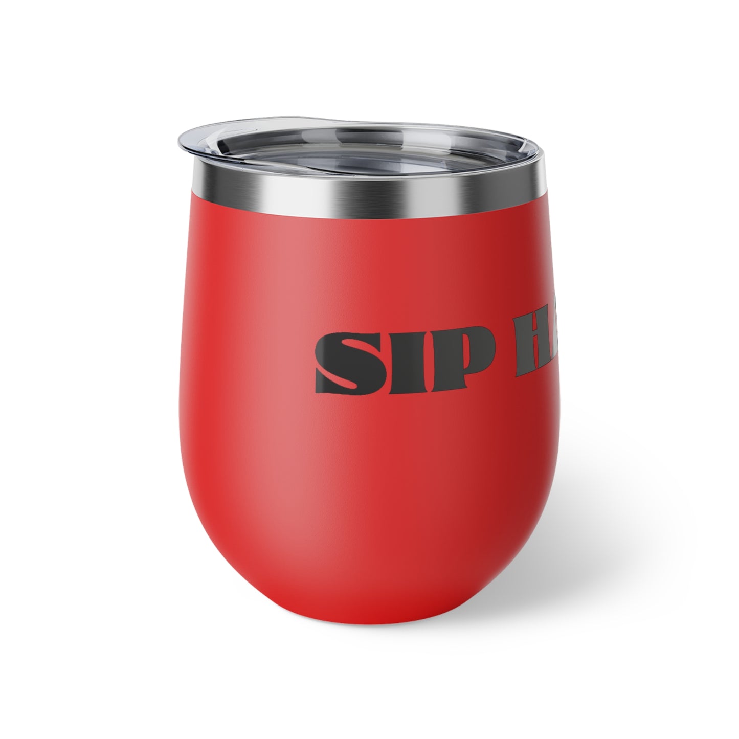 Sip Happens Tumbler! Keep Sippin’ in Style! Copper Vacuum Insulated Cup, 12oz