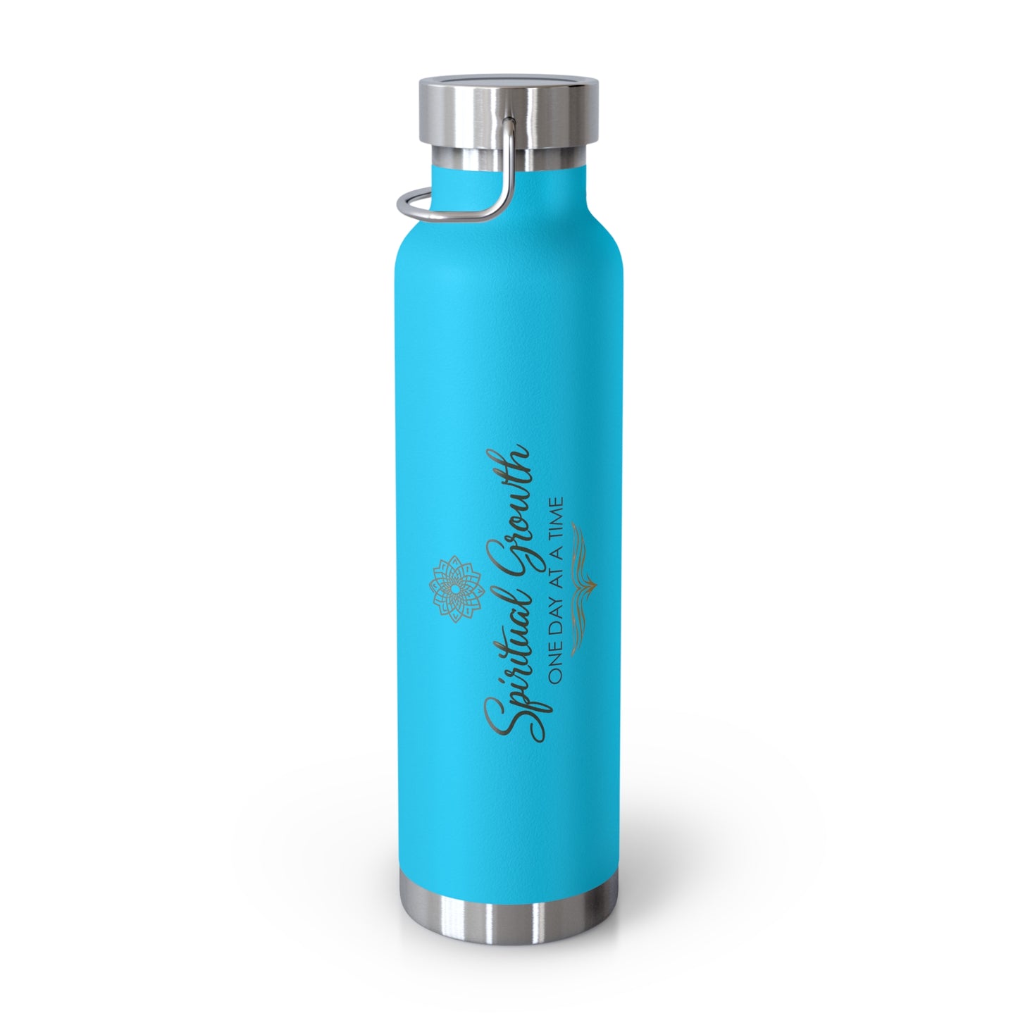 Spiritual Growth Insulated Water Bottle - 22oz Motivational Hydration Flask