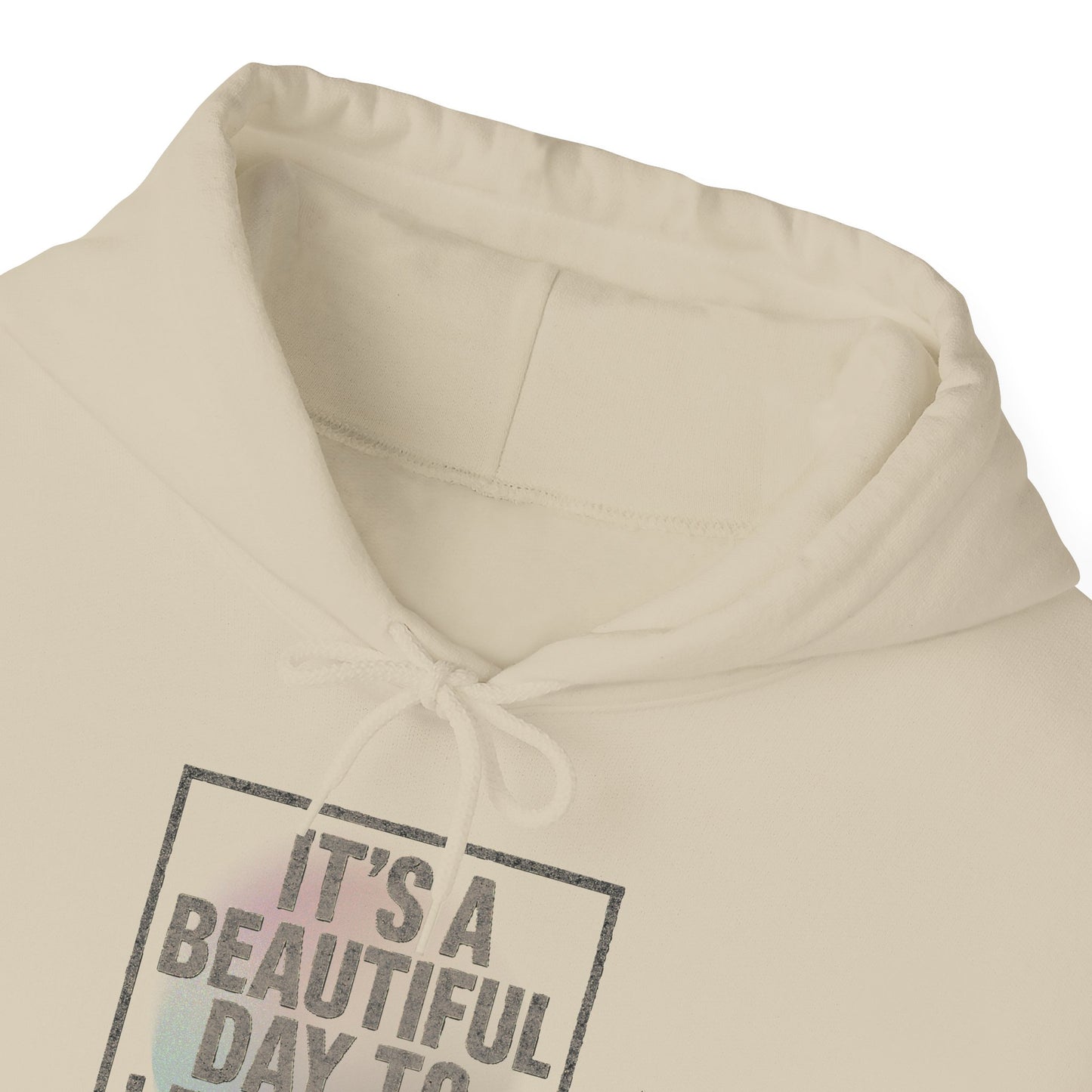 "It's a Beautiful Day to Leave Me Alone" Unisex Hoodie. Cozy Sweatshirt for Self-Care, Chill Days, Gift for Introverts, Relaxation