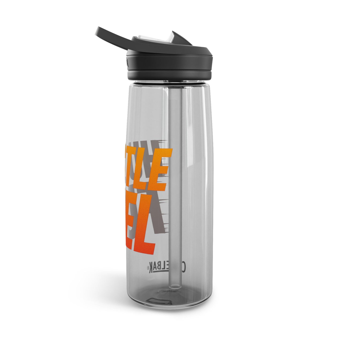 Hustle Fuel Water Bottle - CamelBak Eddy® 20oz/25oz, Motivational Hydration Bottle for Gym, Fitness, Sports, and Daily Use