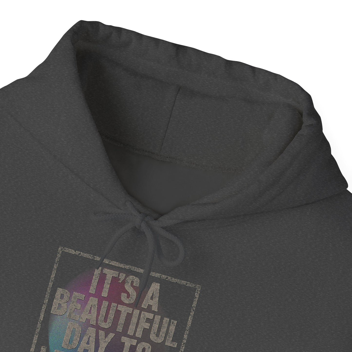 "It's a Beautiful Day to Leave Me Alone" Unisex Hoodie. Cozy Sweatshirt for Self-Care, Chill Days, Gift for Introverts, Relaxation