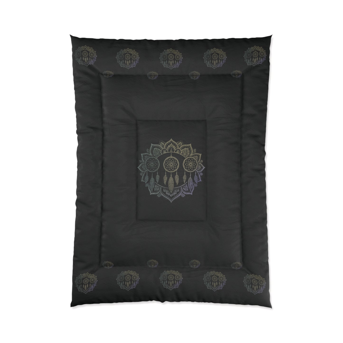Dreamcatcher Mandala Comforter. Cozy Bedding for Home, Boho Décor, Gift for Her, Bedroom Makeover, Stylish Blanket