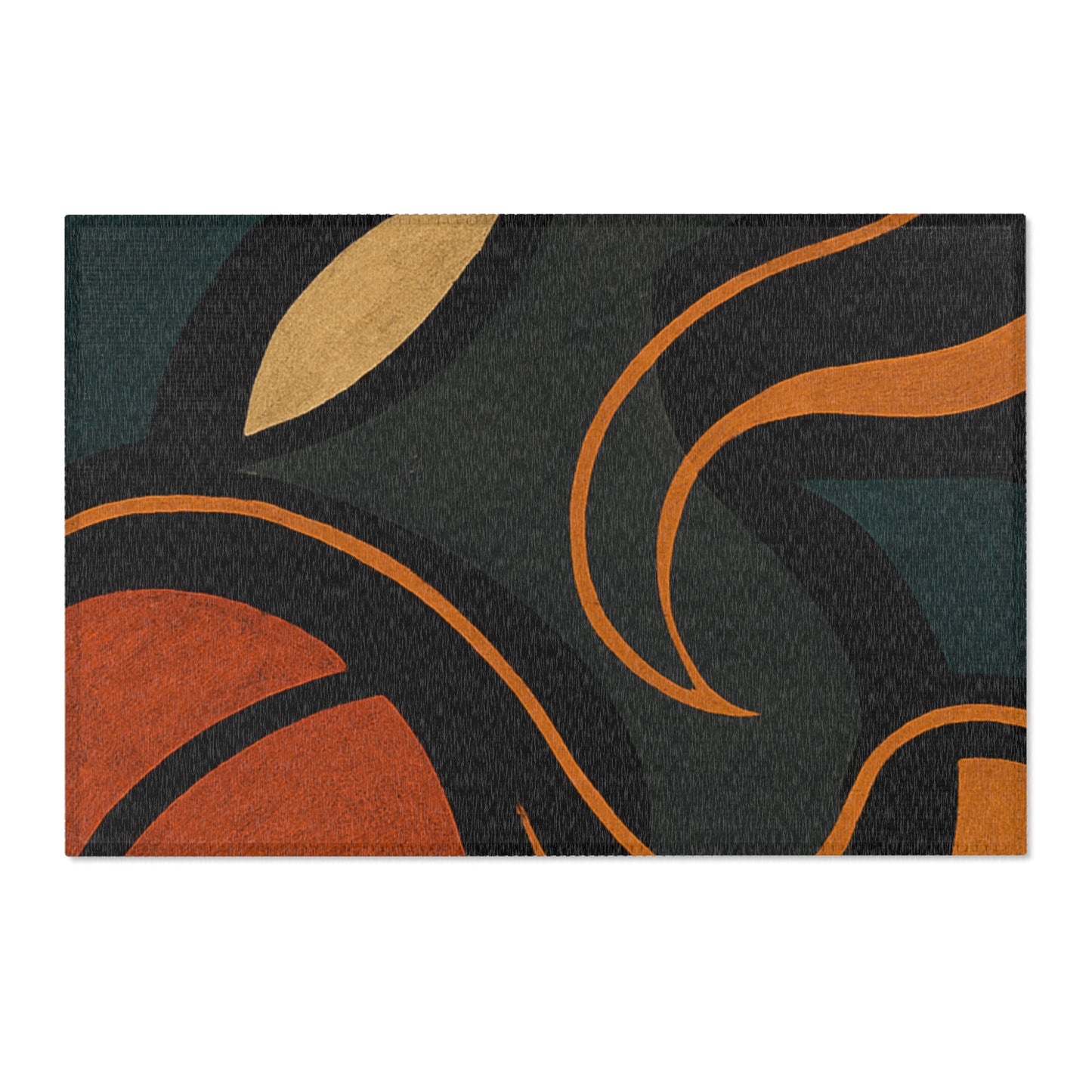 Stylish Abstract Area Rug, Modern Home Decor, Living Room Accent, Bohemian Floor Covering, Geometric Home Styling