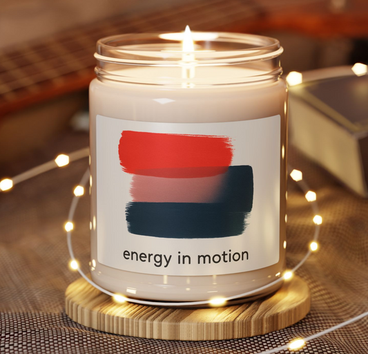 Energizing Soy Candle, Aromatherapy, Home Decor, Gift for Her, Relaxation