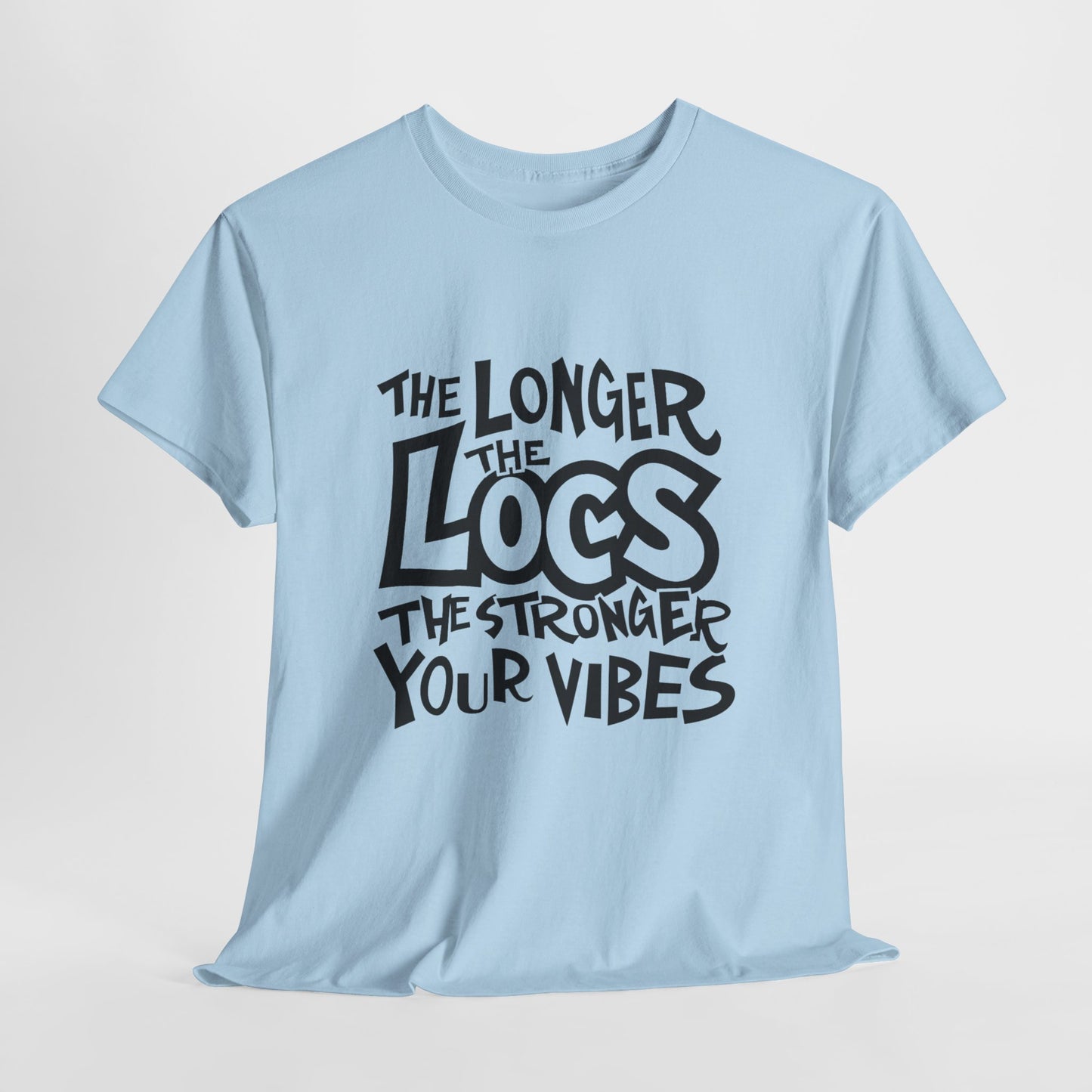 Vibes T-shirt Casual Wear Gift for Locs Lovers Afro Hair Black American African Girl T-shirt