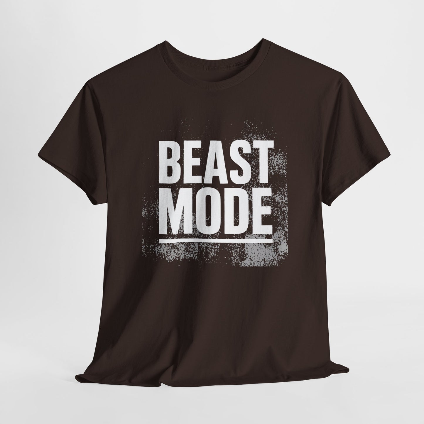 Beast Mode Unisex Heavy Cotton Tee - Fitness Shirt, Workout Apparel, Gym Shirt, Motivational Tee, Gift for Athletes, Casual Wear