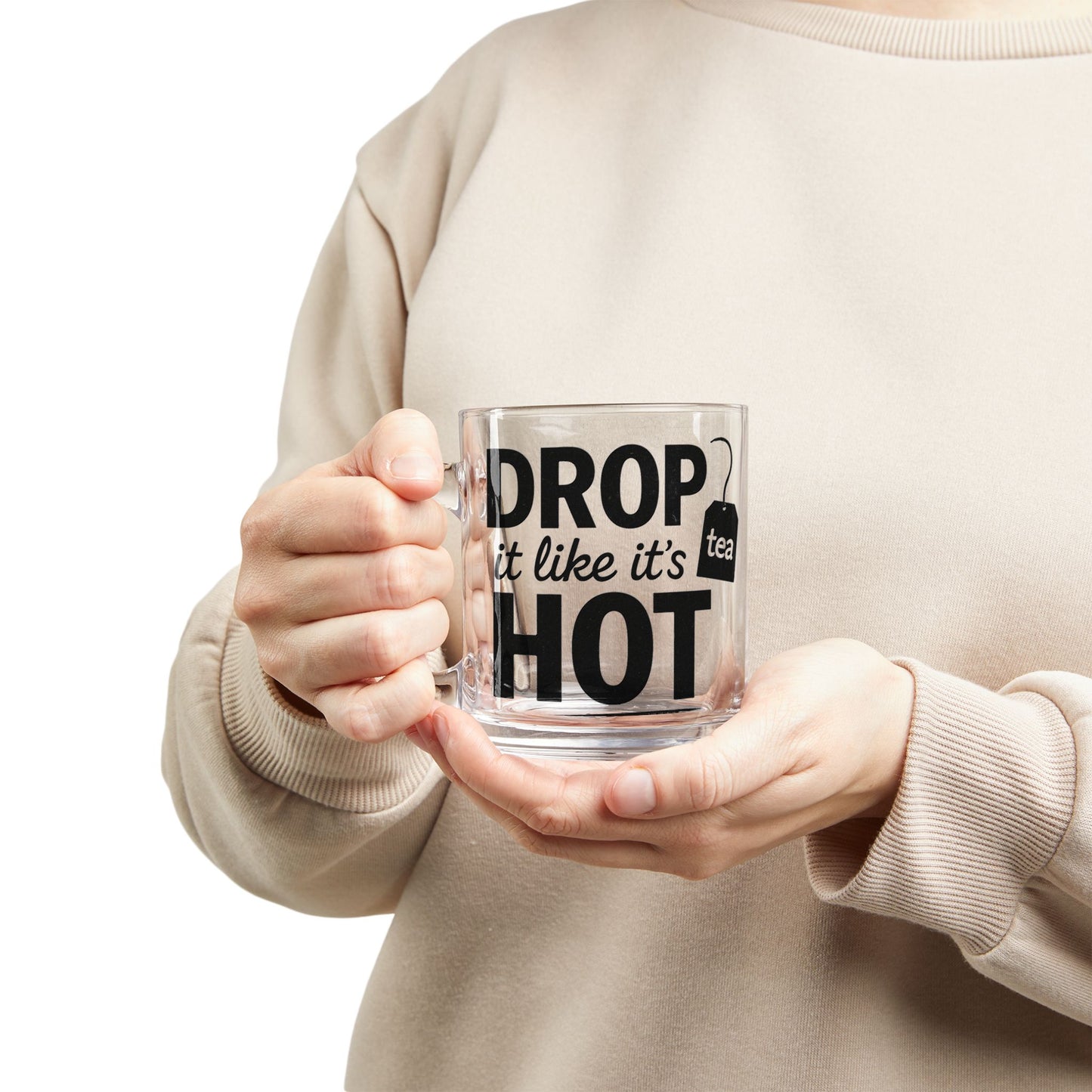 Funny Tea Mug, Gift for Tea Lovers, Kitchen Decor, Hot Beverage Cup, Housewarming Gift