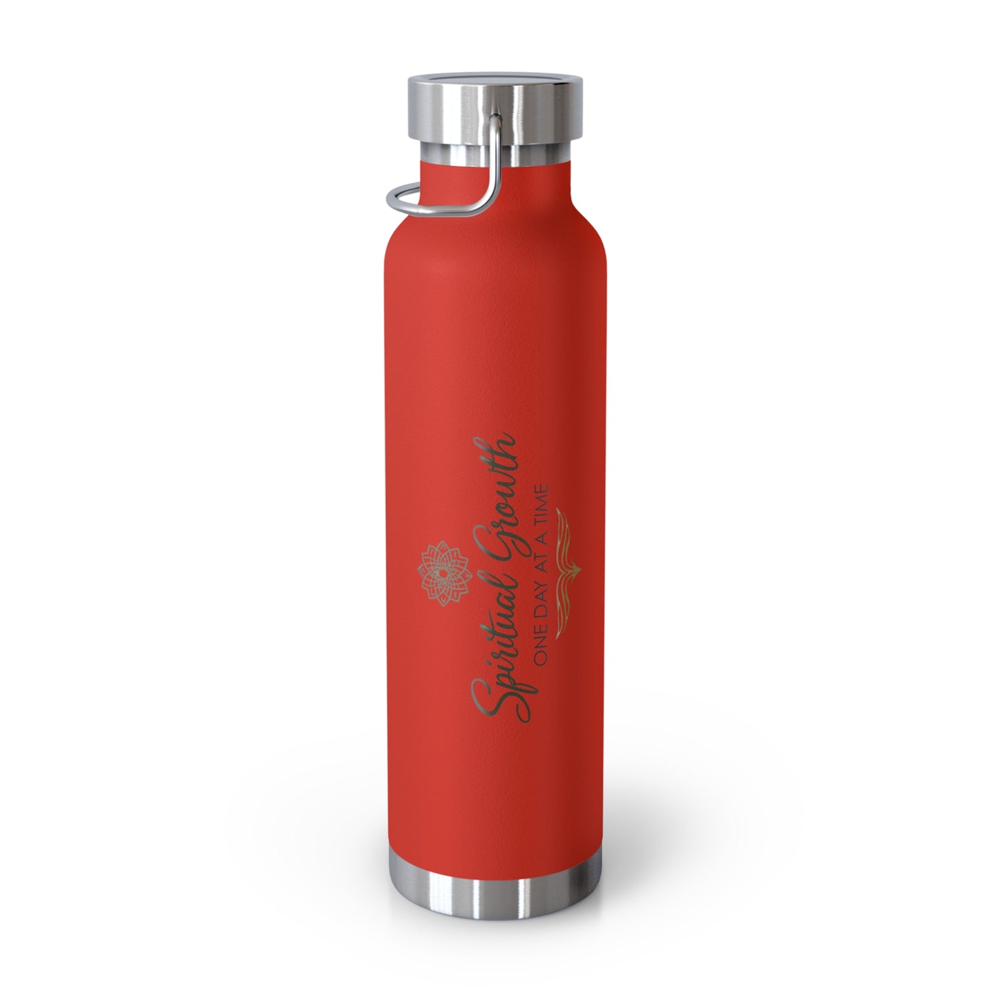 Spiritual Growth Insulated Water Bottle - 22oz Motivational Hydration Flask