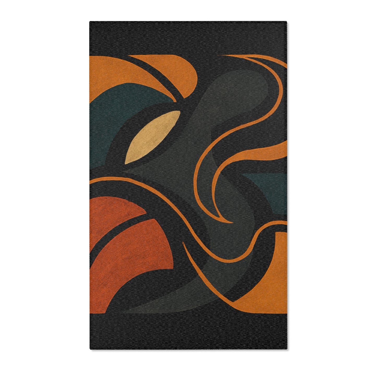 Stylish Abstract Area Rug, Modern Home Decor, Living Room Accent, Bohemian Floor Covering, Geometric Home Styling