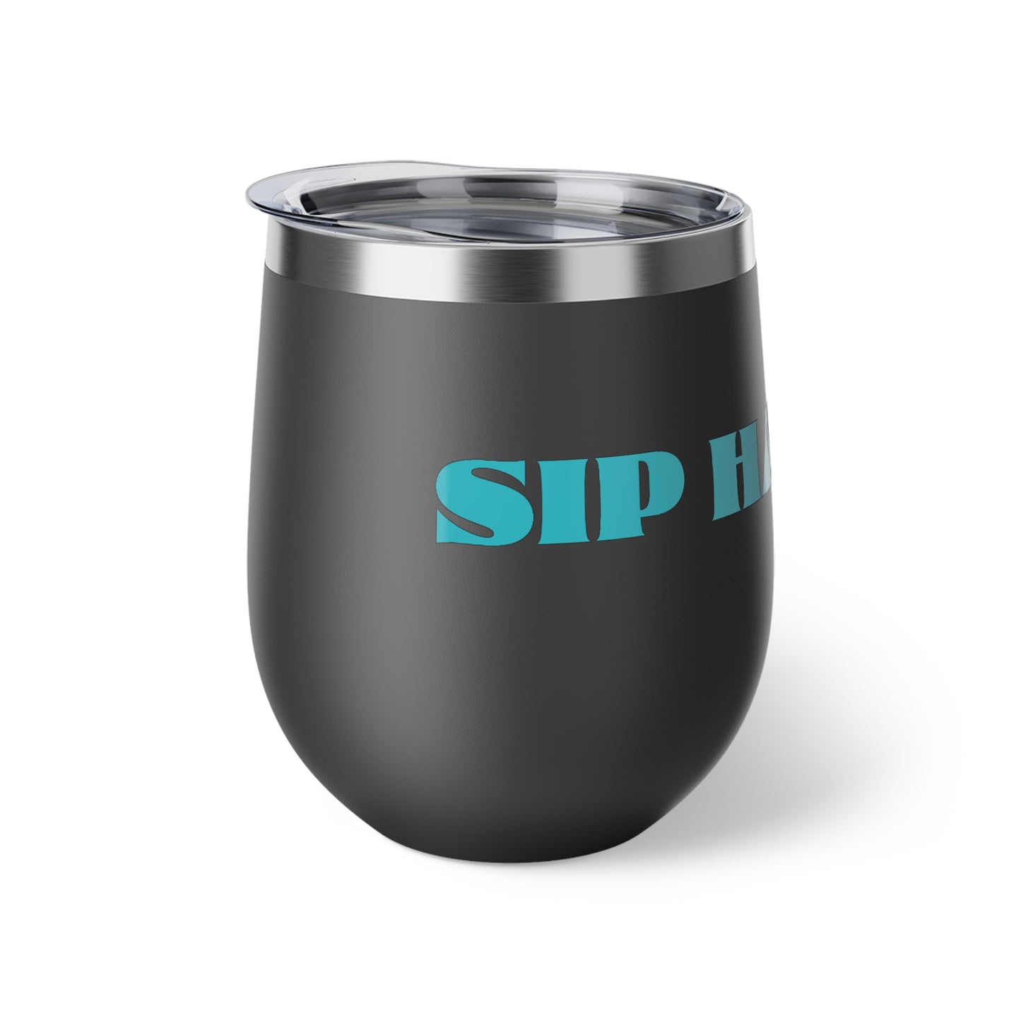 Sip Happens Tumbler! Keep Sippin’ in Style! Copper Vacuum Insulated Cup, 12oz