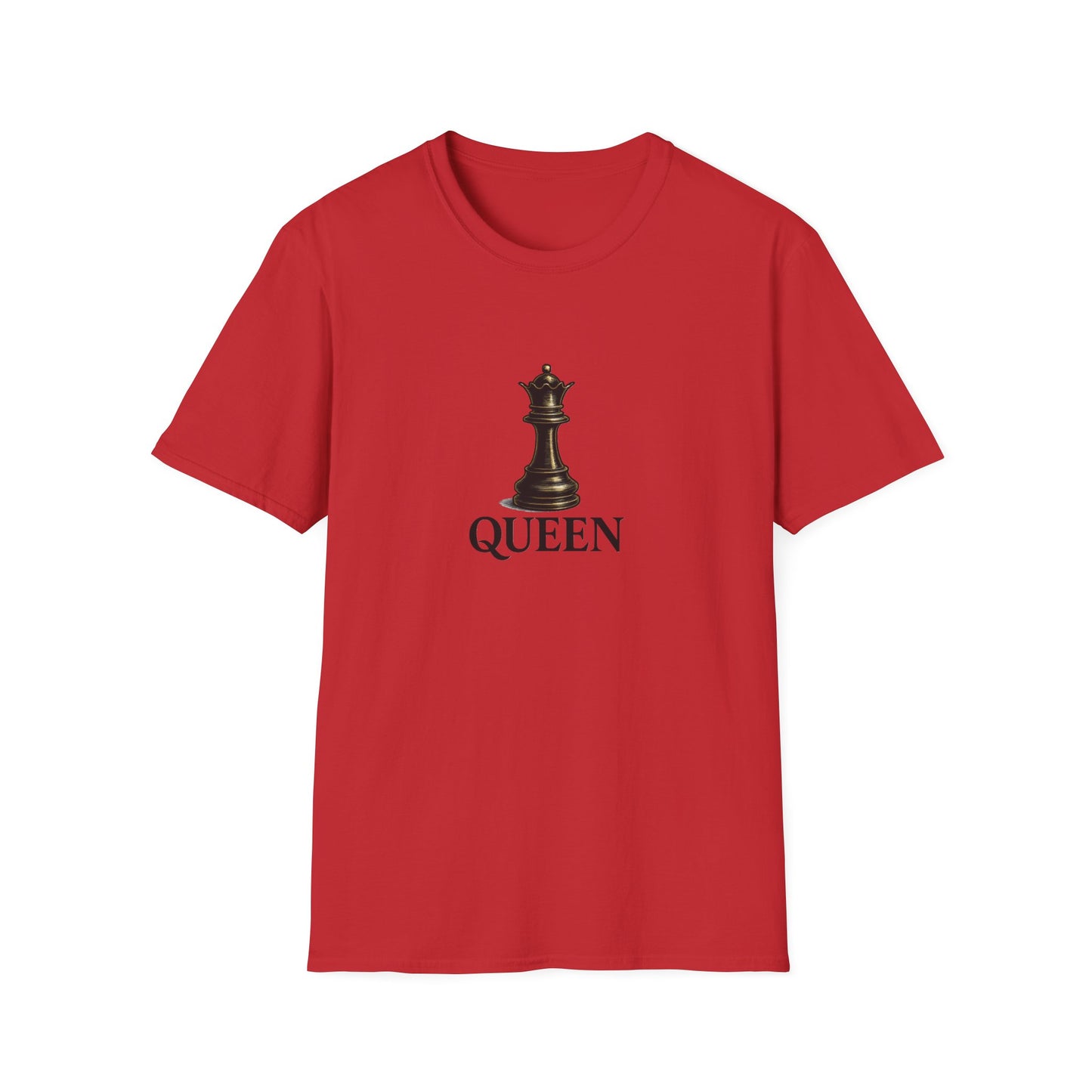 Chess Queen Unisex T-Shirt, Perfect Gift for Chess Lovers, Birthday, Game Night, Casual Wear, Unique Graphic Tee