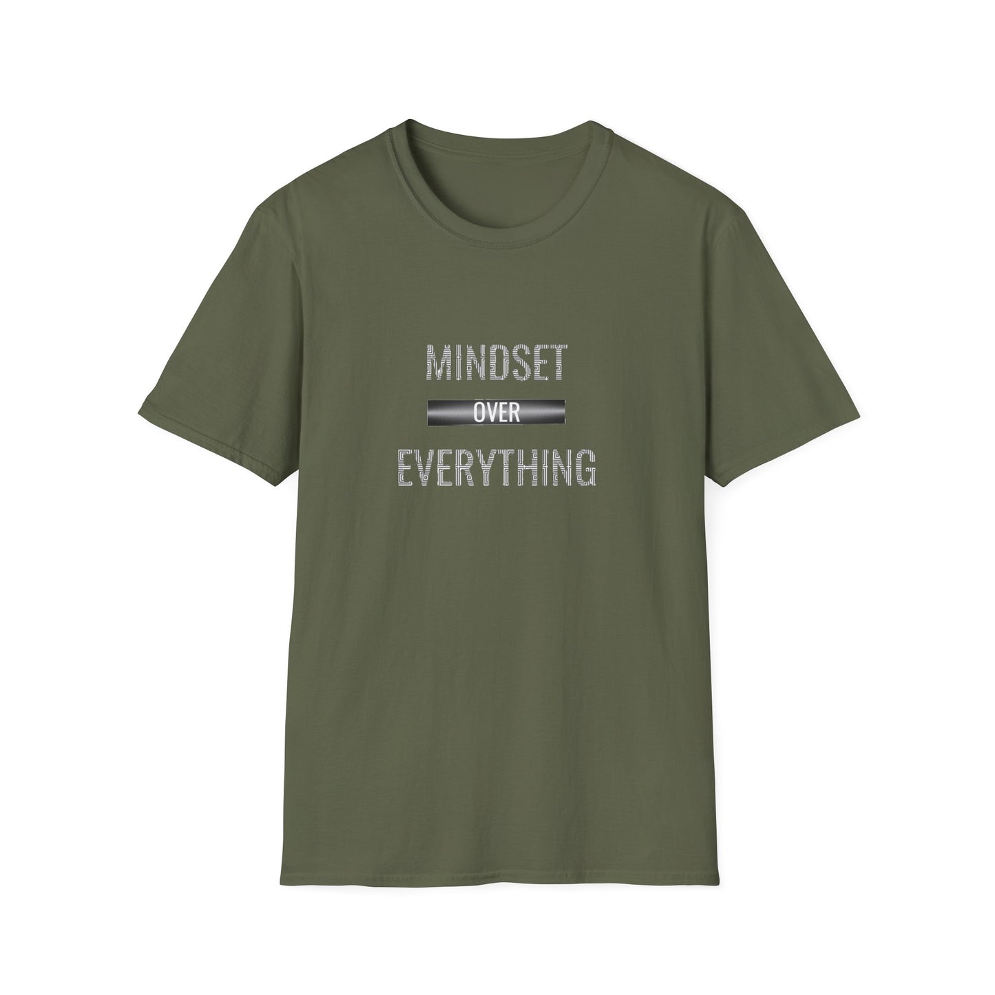 Mindset Over Everything Unisex T-Shirt, Motivational Tee, Gift for Entrepreneurs, Casual Wear, Wellness Apparel, Birthday Gift