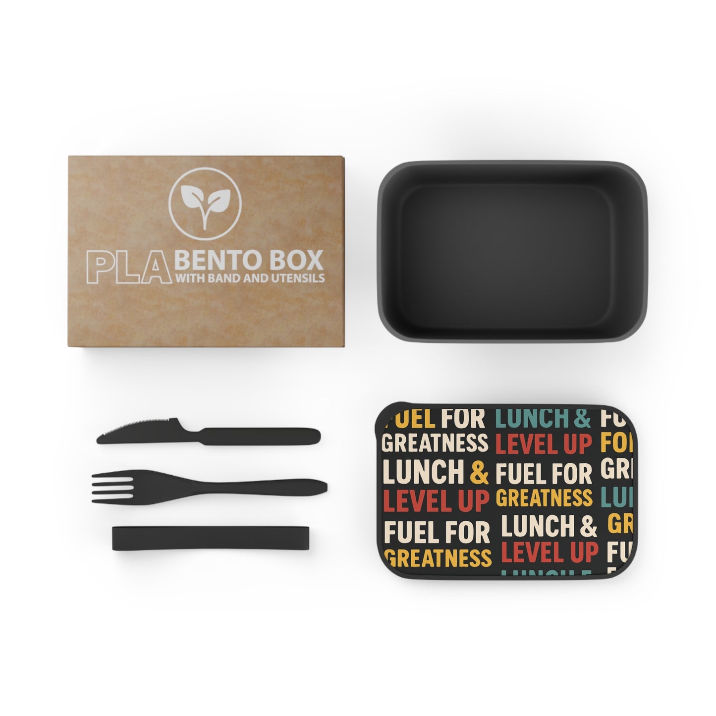 Motivational Bento Box for Lunch, Fuel for Greatness Meal Prep Container, Healthy Lunchbox, Reusable Food Storage, Gift for Students, [...]