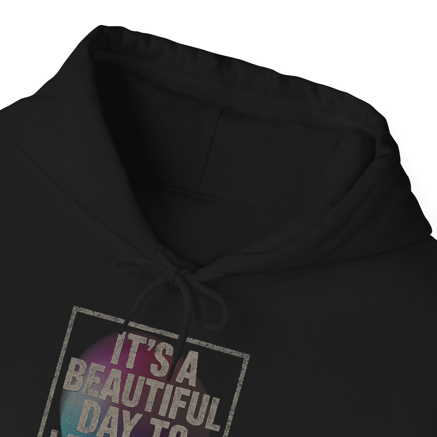"It's a Beautiful Day to Leave Me Alone" Unisex Hoodie. Cozy Sweatshirt for Self-Care, Chill Days, Gift for Introverts, Relaxation