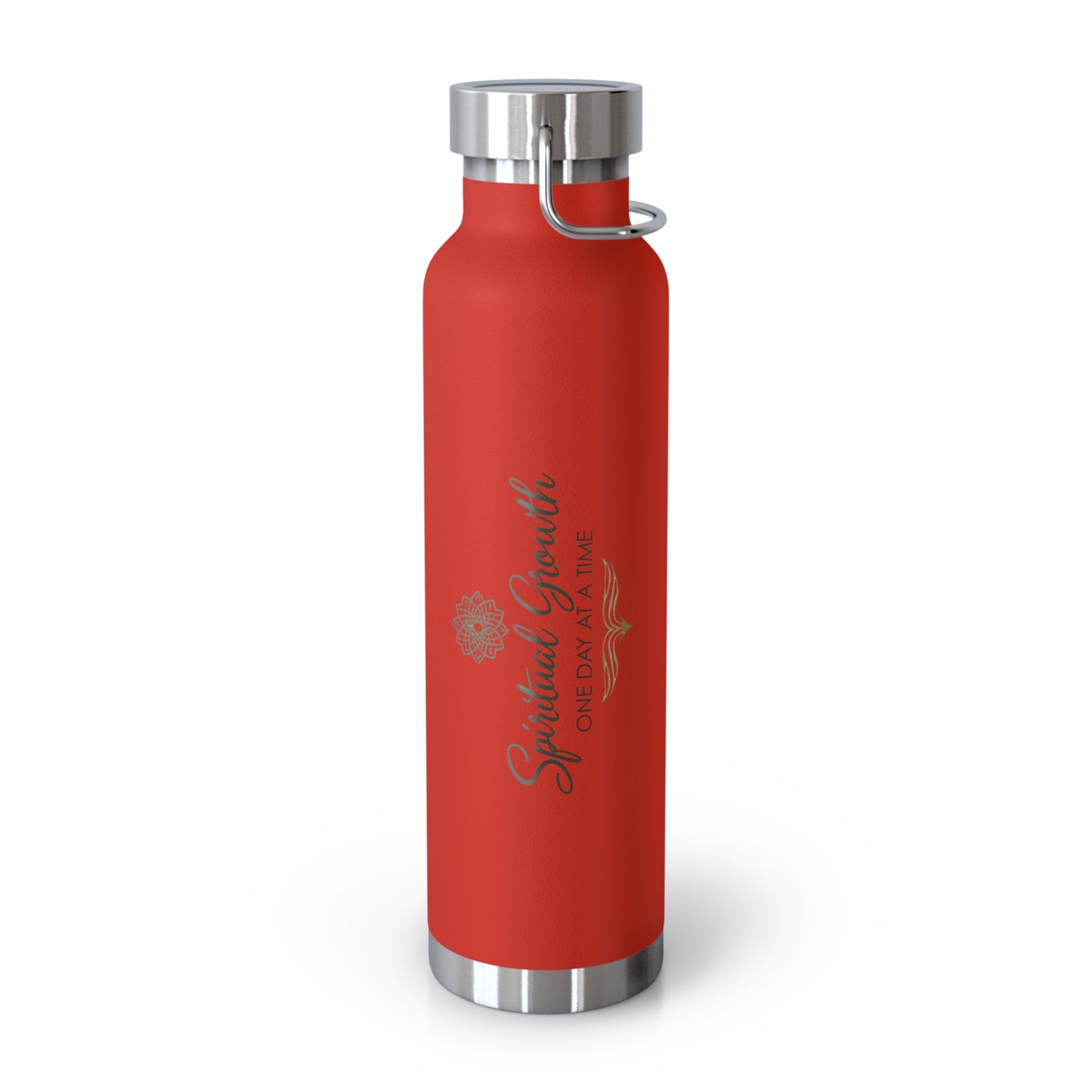 Spiritual Growth Insulated Water Bottle - 22oz Motivational Hydration Flask