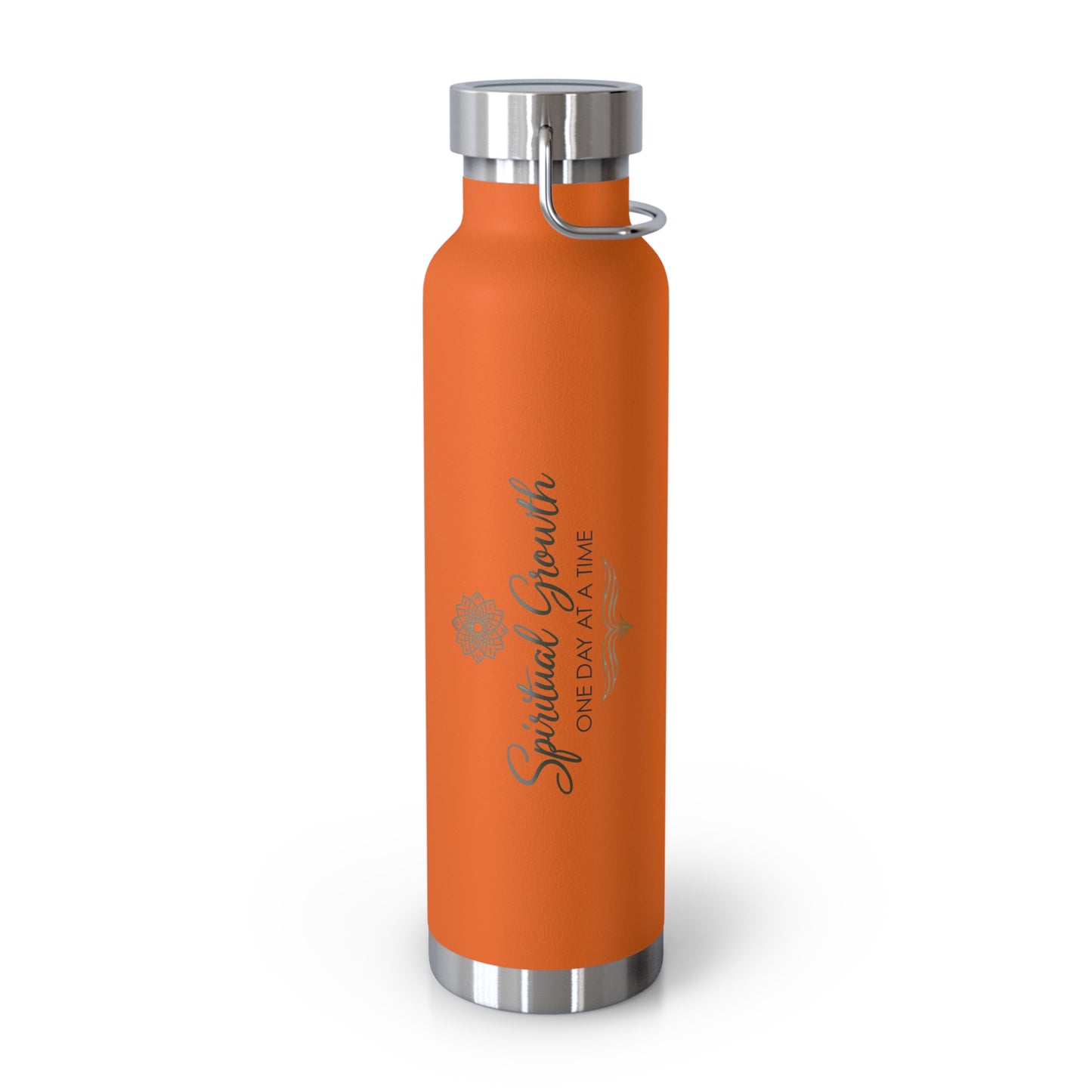 Spiritual Growth Insulated Water Bottle - 22oz Motivational Hydration Flask