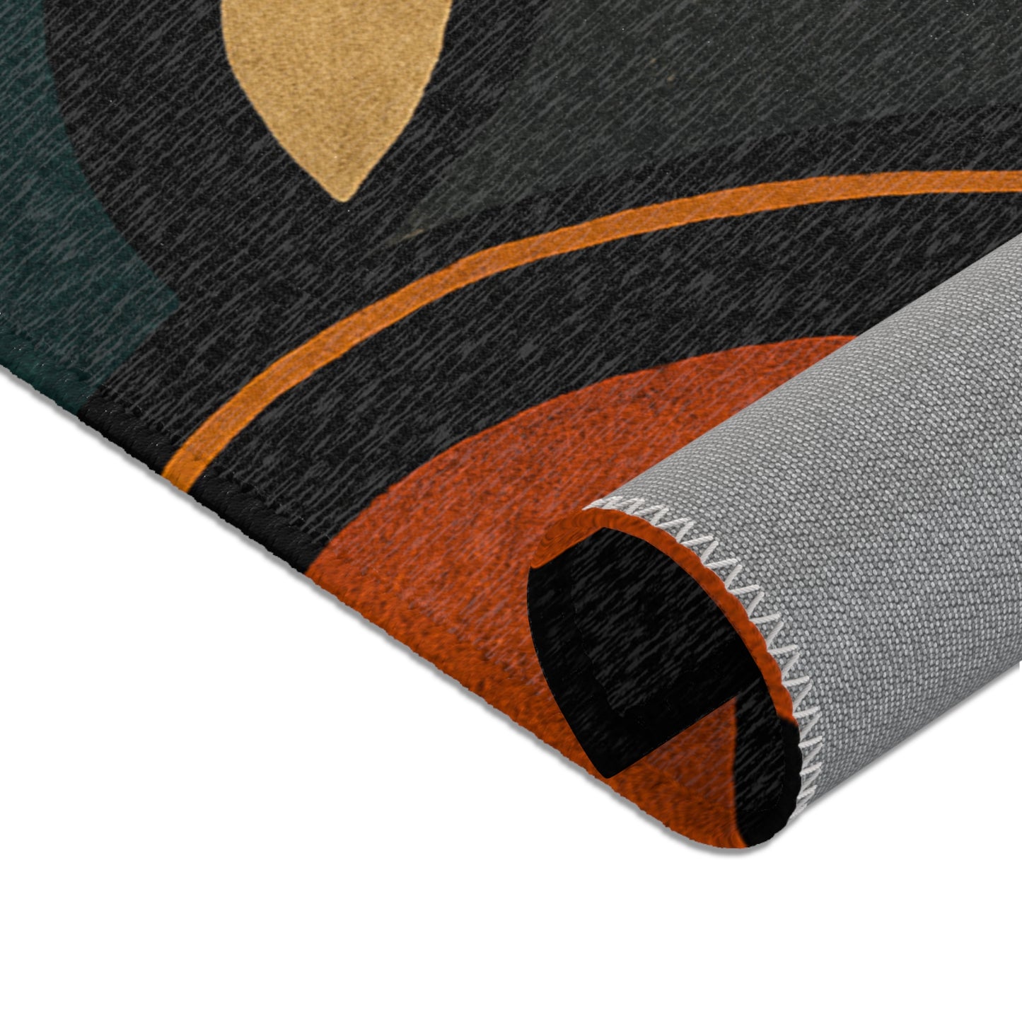 Stylish Abstract Area Rug, Modern Home Decor, Living Room Accent, Bohemian Floor Covering, Geometric Home Styling