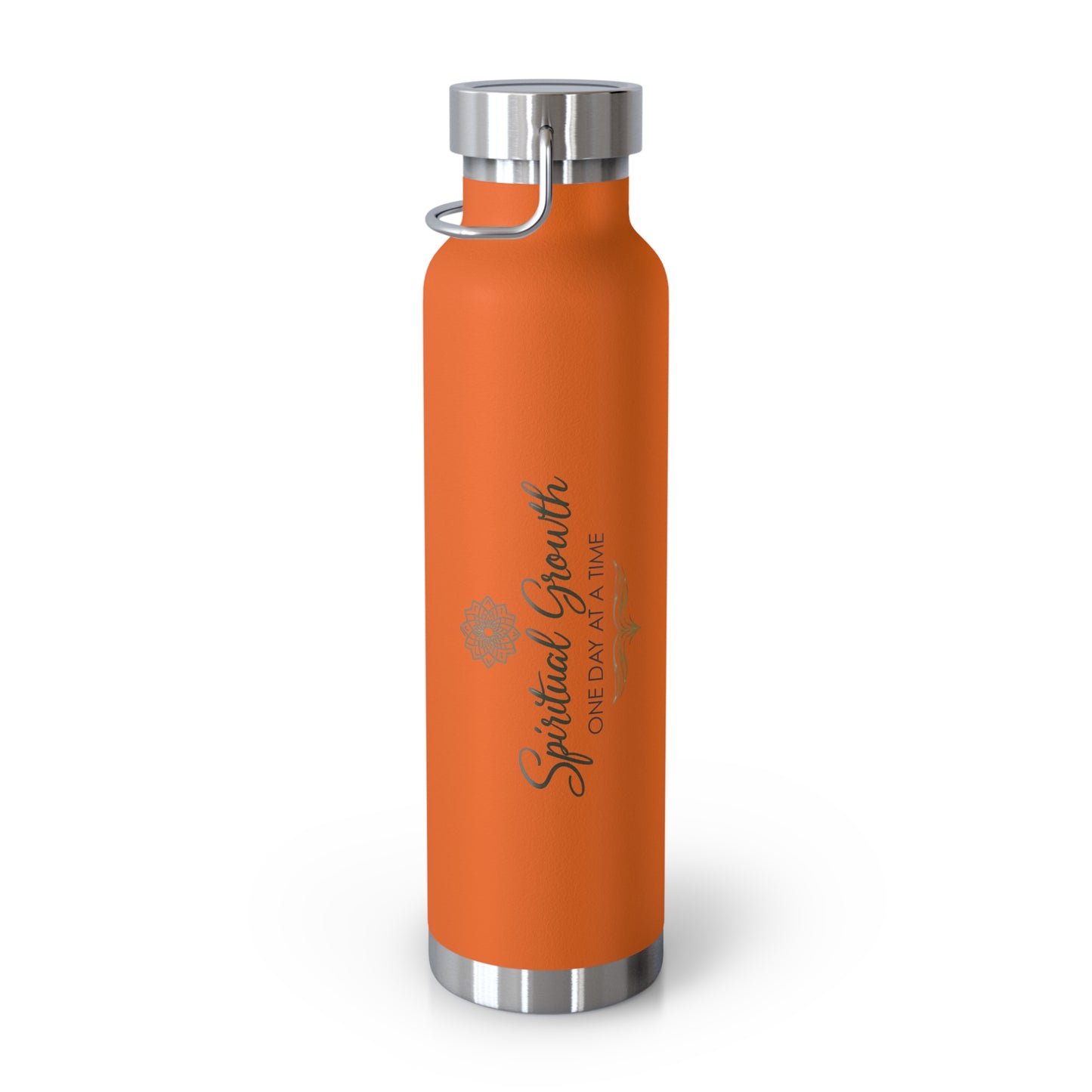 Spiritual Growth Insulated Water Bottle - 22oz Motivational Hydration Flask