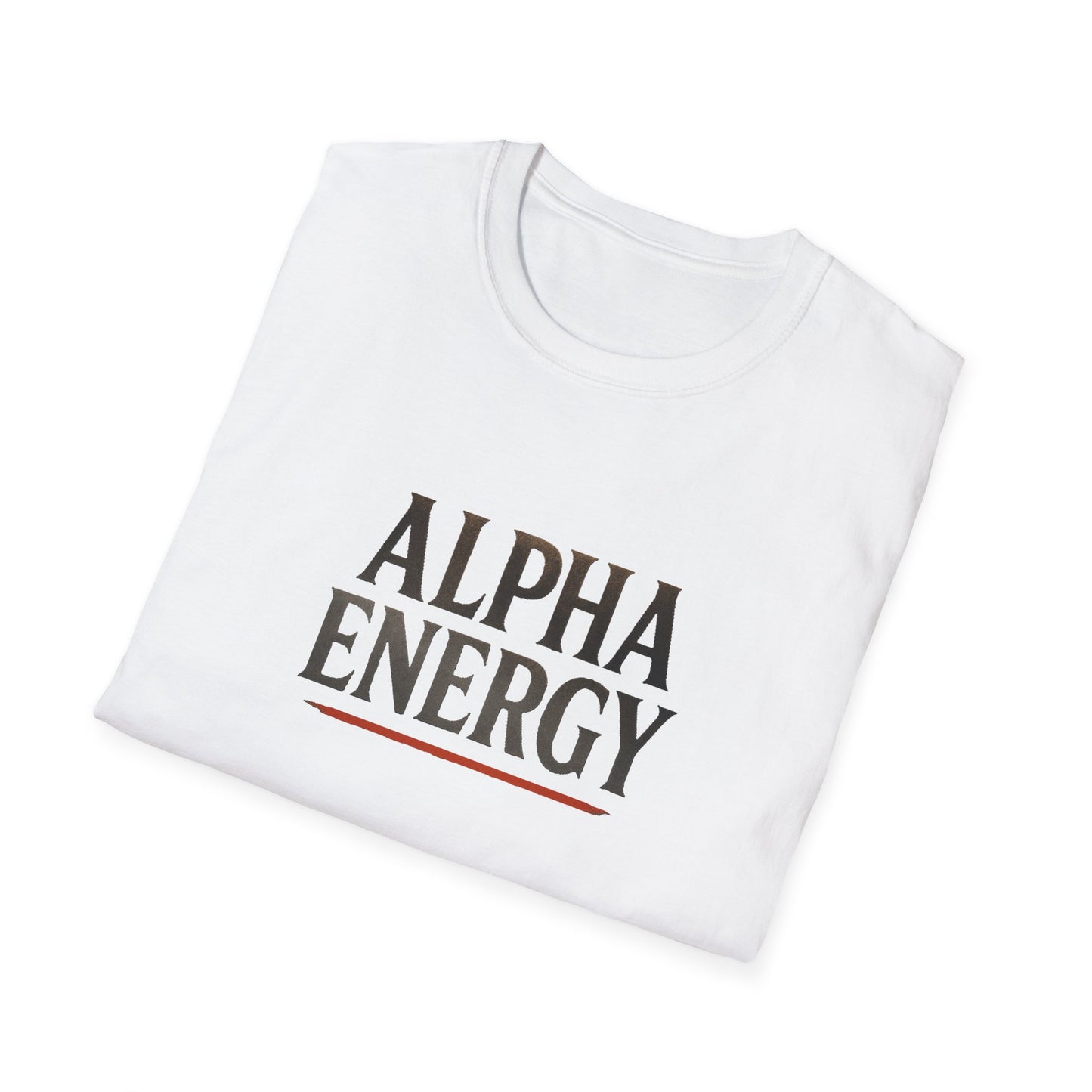Energetic Alpha Unisex T-Shirt. Casual Wear Gift, Afro Hair Black American African Man T-shirt