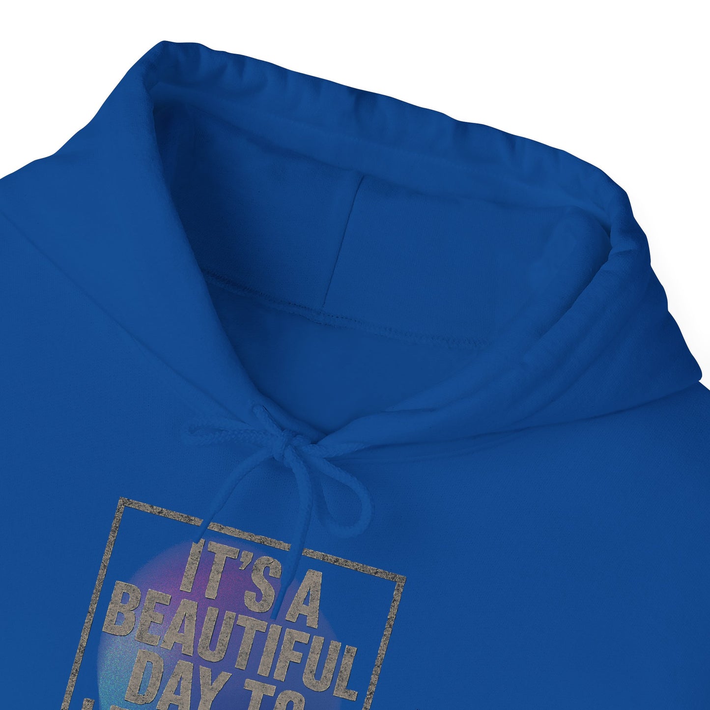 "It's a Beautiful Day to Leave Me Alone" Unisex Hoodie. Cozy Sweatshirt for Self-Care, Chill Days, Gift for Introverts, Relaxation