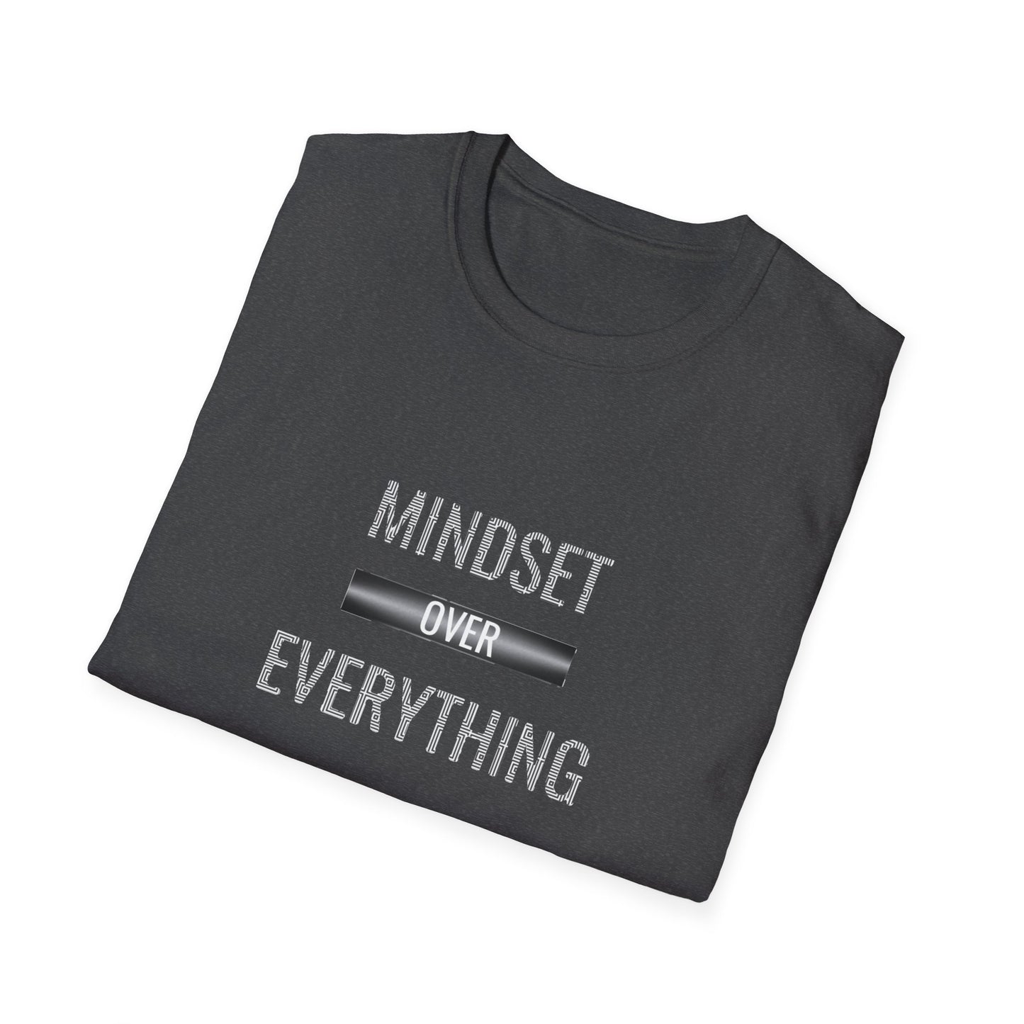 Mindset Over Everything Unisex T-Shirt, Motivational Tee, Gift for Entrepreneurs, Casual Wear, Wellness Apparel, Birthday Gift