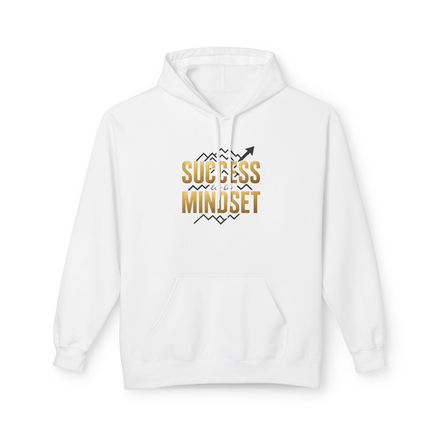 Success is a Mindset Unisex Midweight Softstyle Fleece Hoodie Afro Hair Black American Hoodie