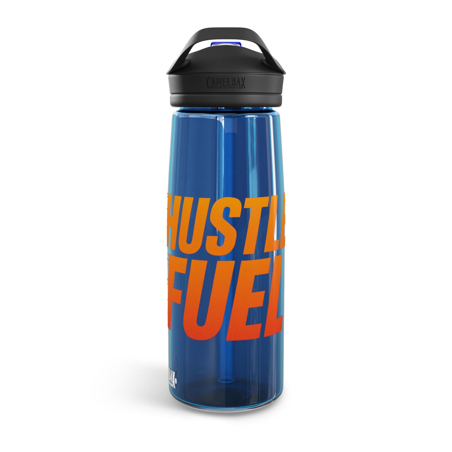Hustle Fuel Water Bottle - CamelBak Eddy® 20oz/25oz, Motivational Hydration Bottle for Gym, Fitness, Sports, and Daily Use