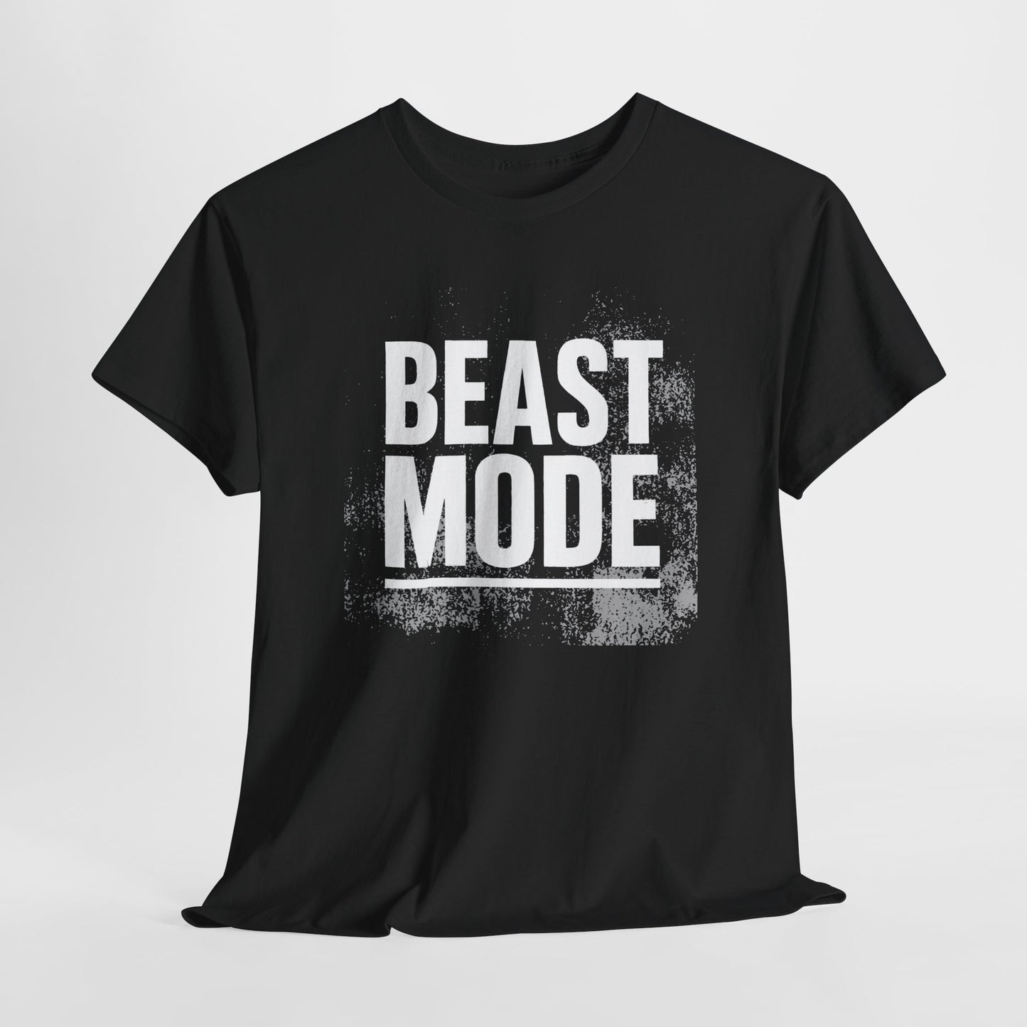 Beast Mode Unisex Heavy Cotton Tee - Fitness Shirt, Workout Apparel, Gym Shirt, Motivational Tee, Gift for Athletes, Casual Wear