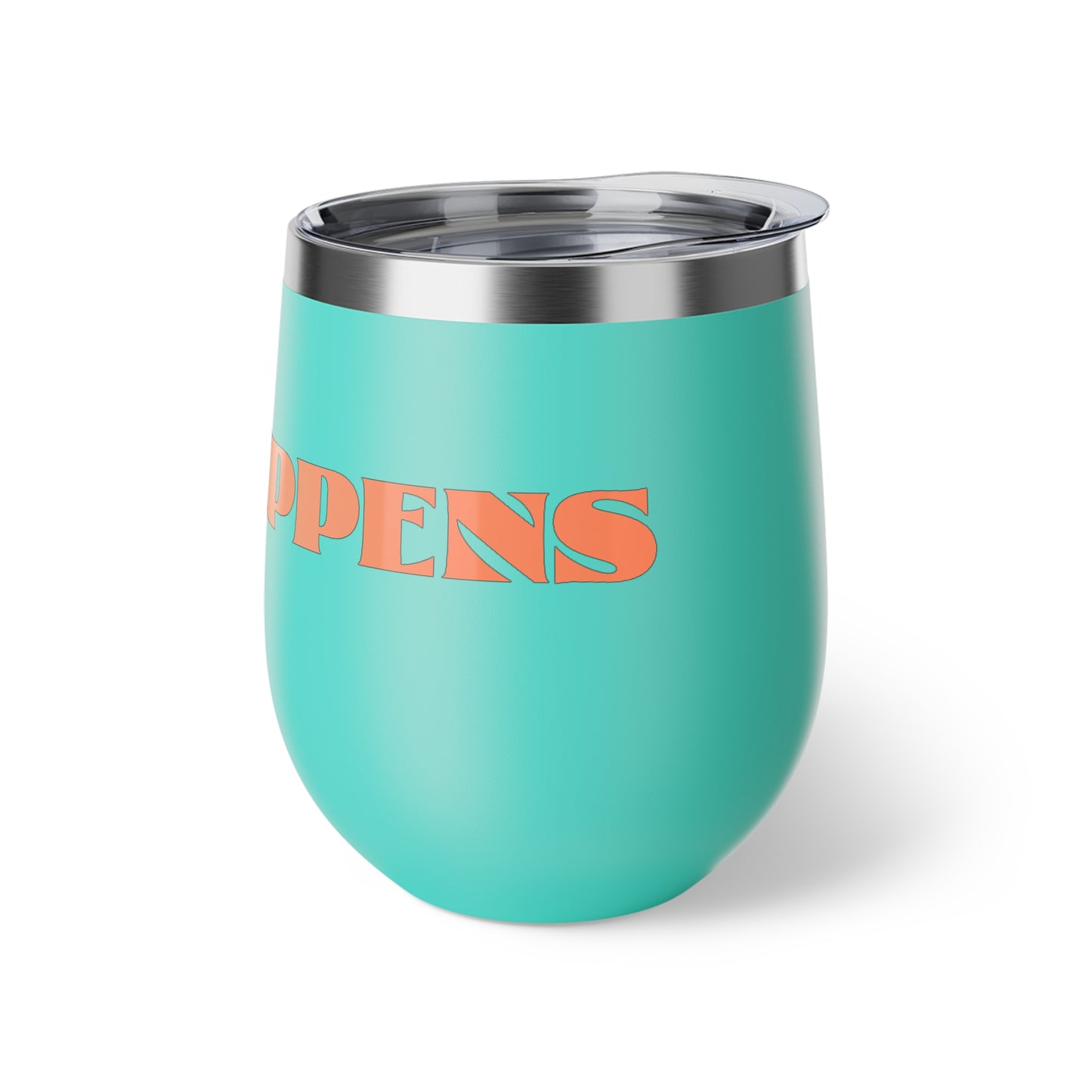 Sip Happens Tumbler! Keep Sippin’ in Style! Copper Vacuum Insulated Cup, 12oz