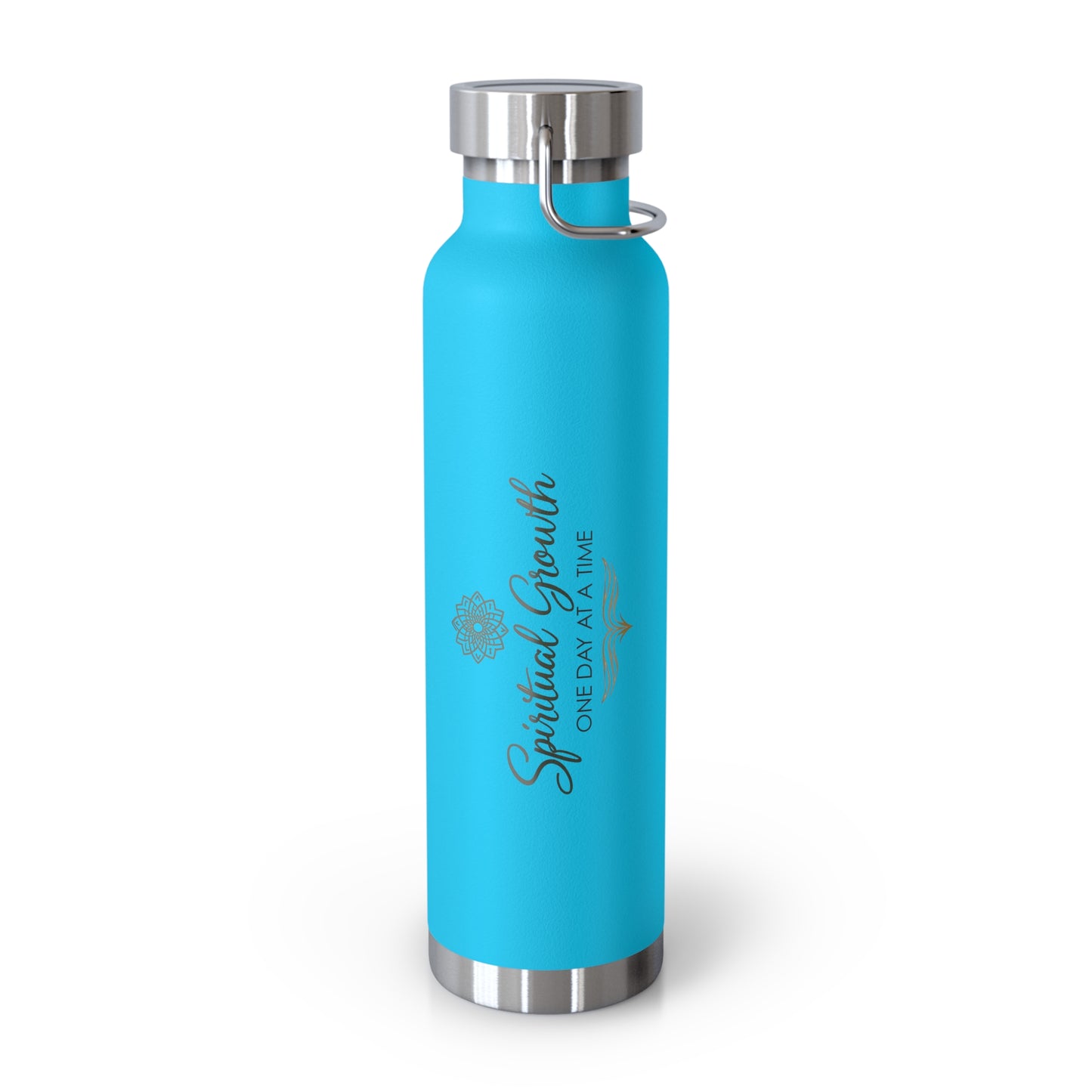Spiritual Growth Insulated Water Bottle - 22oz Motivational Hydration Flask