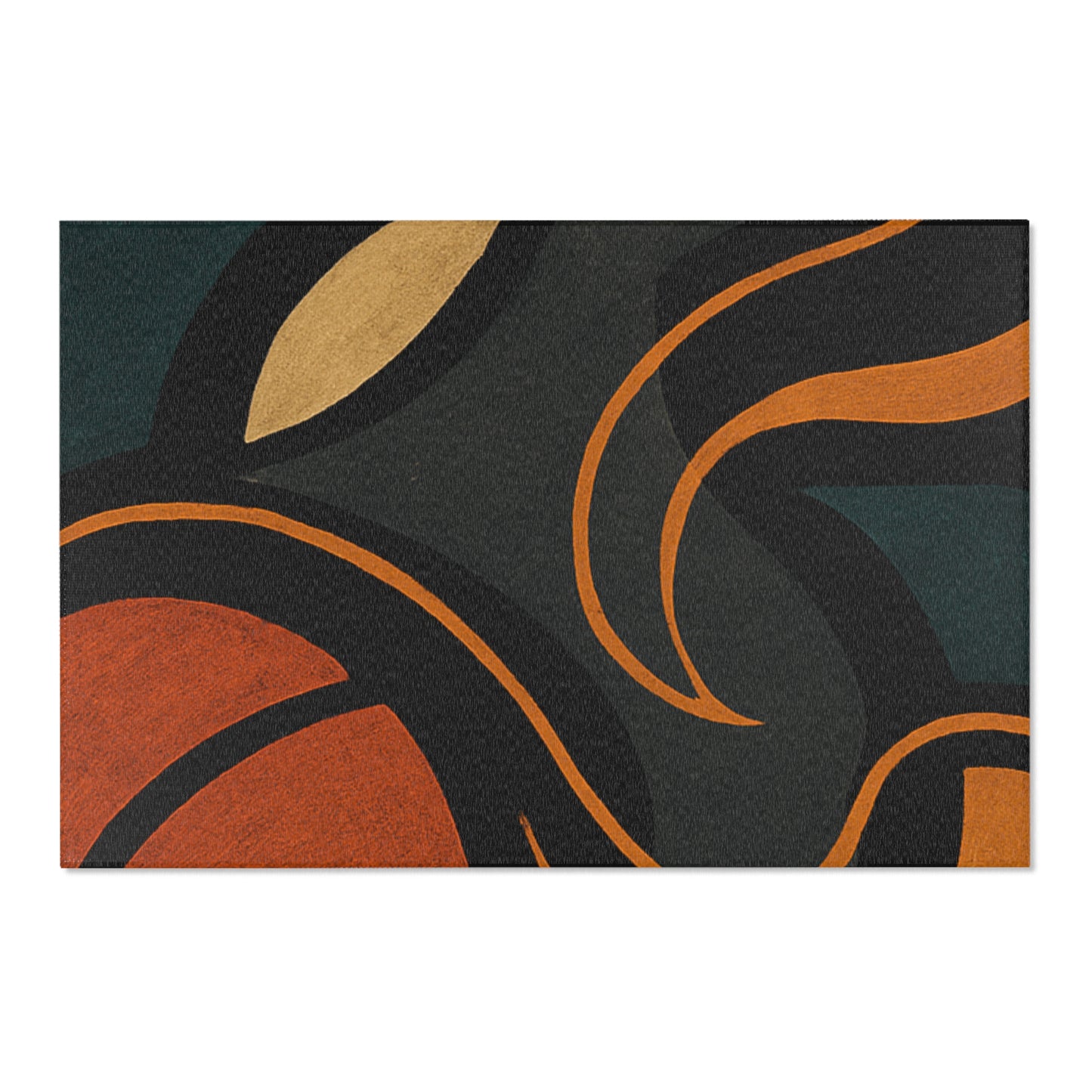 Stylish Abstract Area Rug, Modern Home Decor, Living Room Accent, Bohemian Floor Covering, Geometric Home Styling