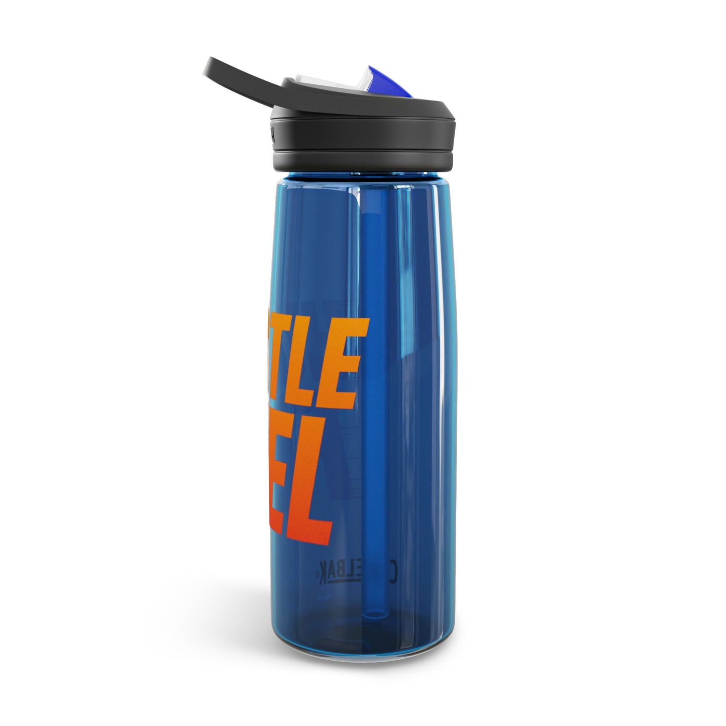 Hustle Fuel Water Bottle - CamelBak Eddy® 20oz/25oz, Motivational Hydration Bottle for Gym, Fitness, Sports, and Daily Use