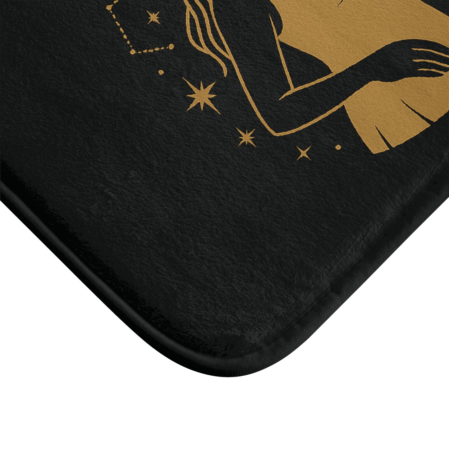 Virgo Zodiac Bath Mat, Astrological Home Decor, Bathroom Accent Rug, Zodiac Gift for Her, Astrology Bath Accessories