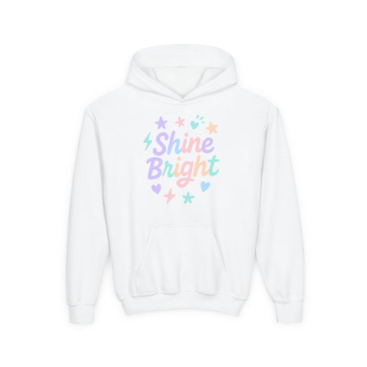 Shine Bright Youth Heavy Blend Hooded Sweatshirt, Cozy Gift for Teens, Fun Hoodie for Kids, Perfect for Everyday Wear, Birthday [...]