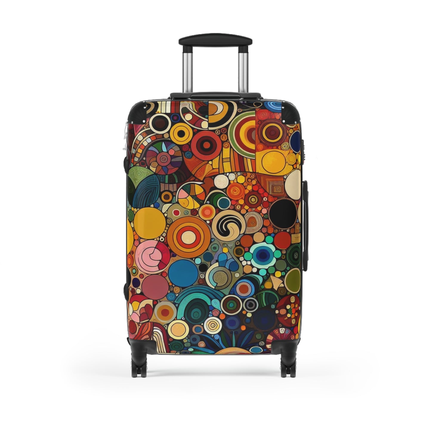 Vibrant Art Suitcase, Colorful Luggage for Travelers, Unique Carry-On Bag for Adventures, Perfect Travel Gift, Stylish Vacation Essential