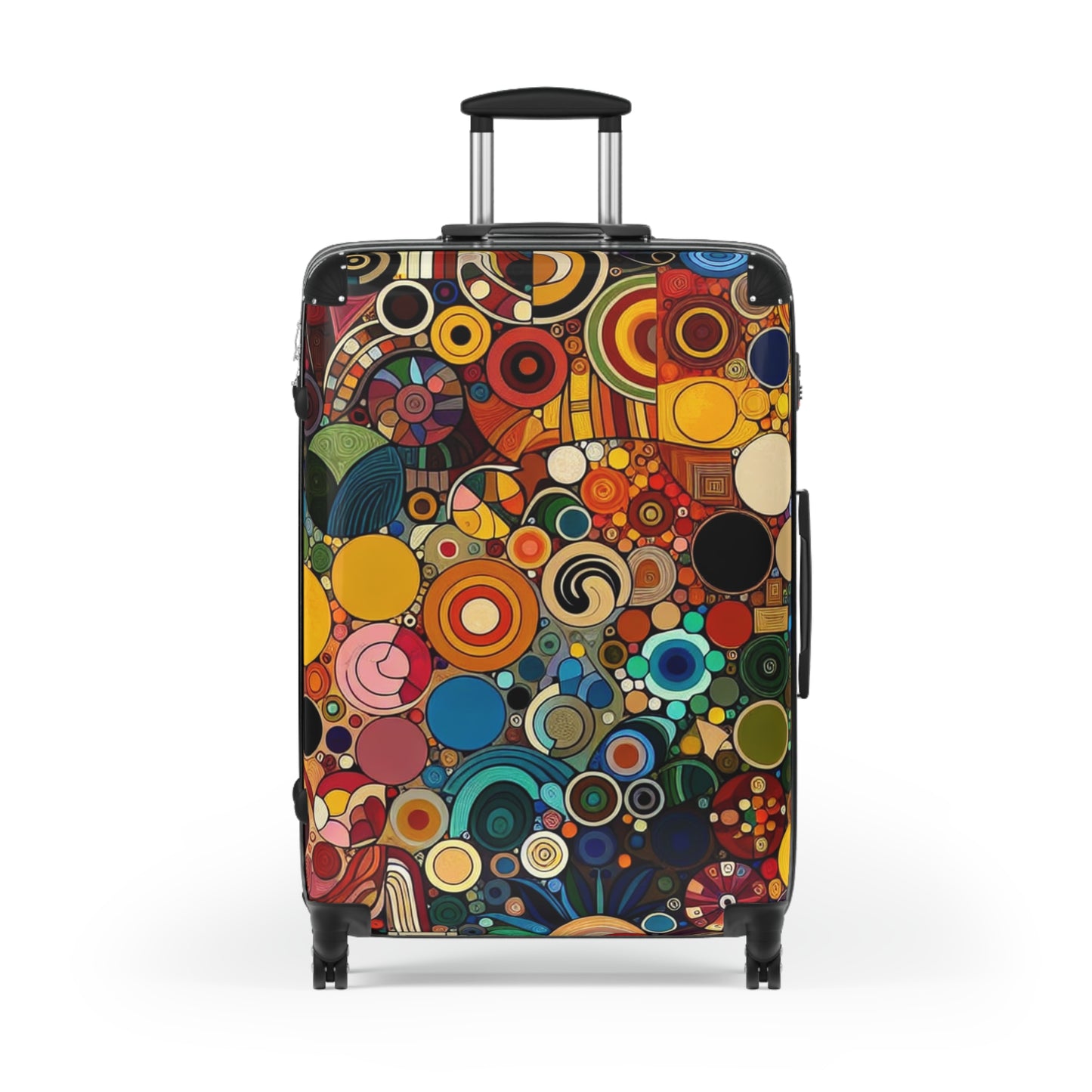 Vibrant Art Suitcase, Colorful Luggage for Travelers, Unique Carry-On Bag for Adventures, Perfect Travel Gift, Stylish Vacation Essential
