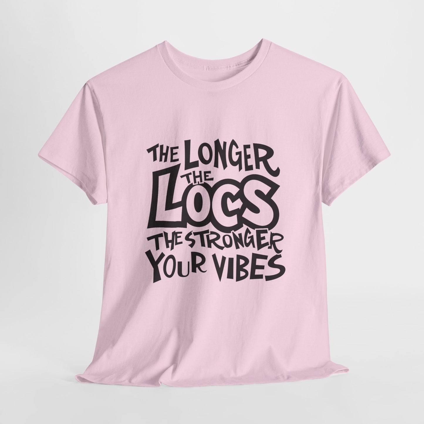 Vibes T-shirt Casual Wear Gift for Locs Lovers Afro Hair Black American African Girl T-shirt