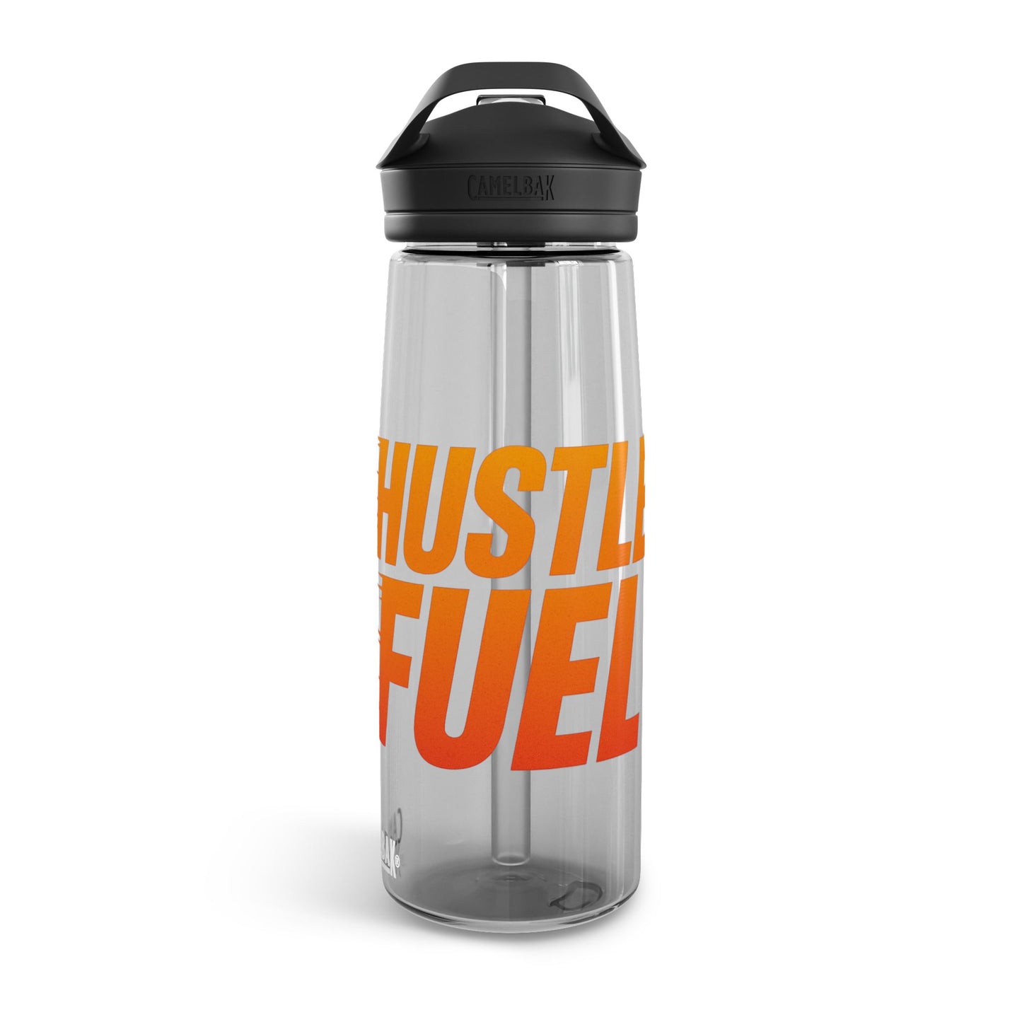 Hustle Fuel Water Bottle - CamelBak Eddy® 20oz/25oz, Motivational Hydration Bottle for Gym, Fitness, Sports, and Daily Use