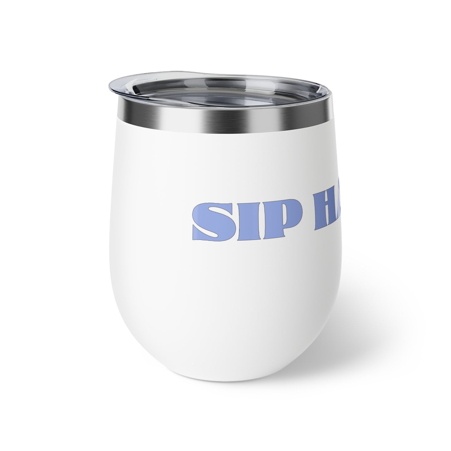 Sip Happens Tumbler! Keep Sippin’ in Style! Copper Vacuum Insulated Cup, 12oz