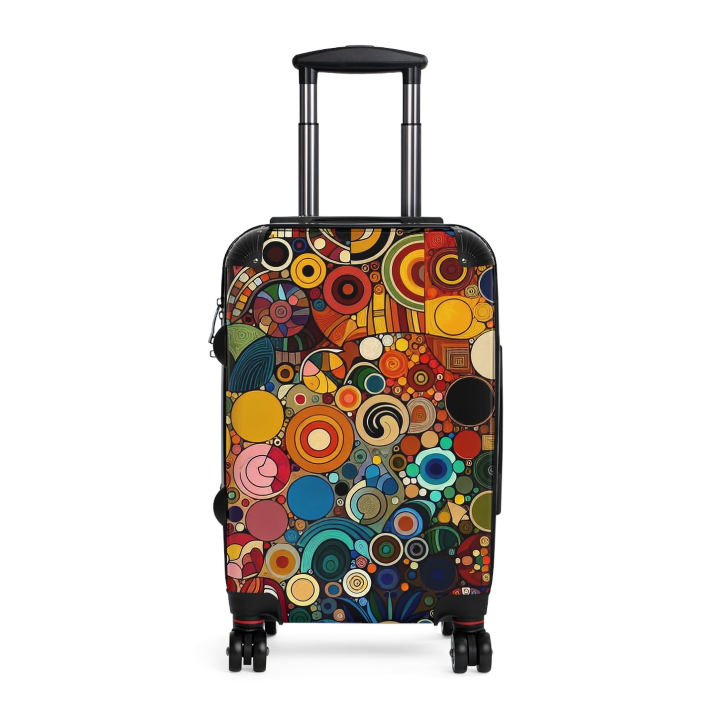 Vibrant Art Suitcase, Colorful Luggage for Travelers, Unique Carry-On Bag for Adventures, Perfect Travel Gift, Stylish Vacation Essential