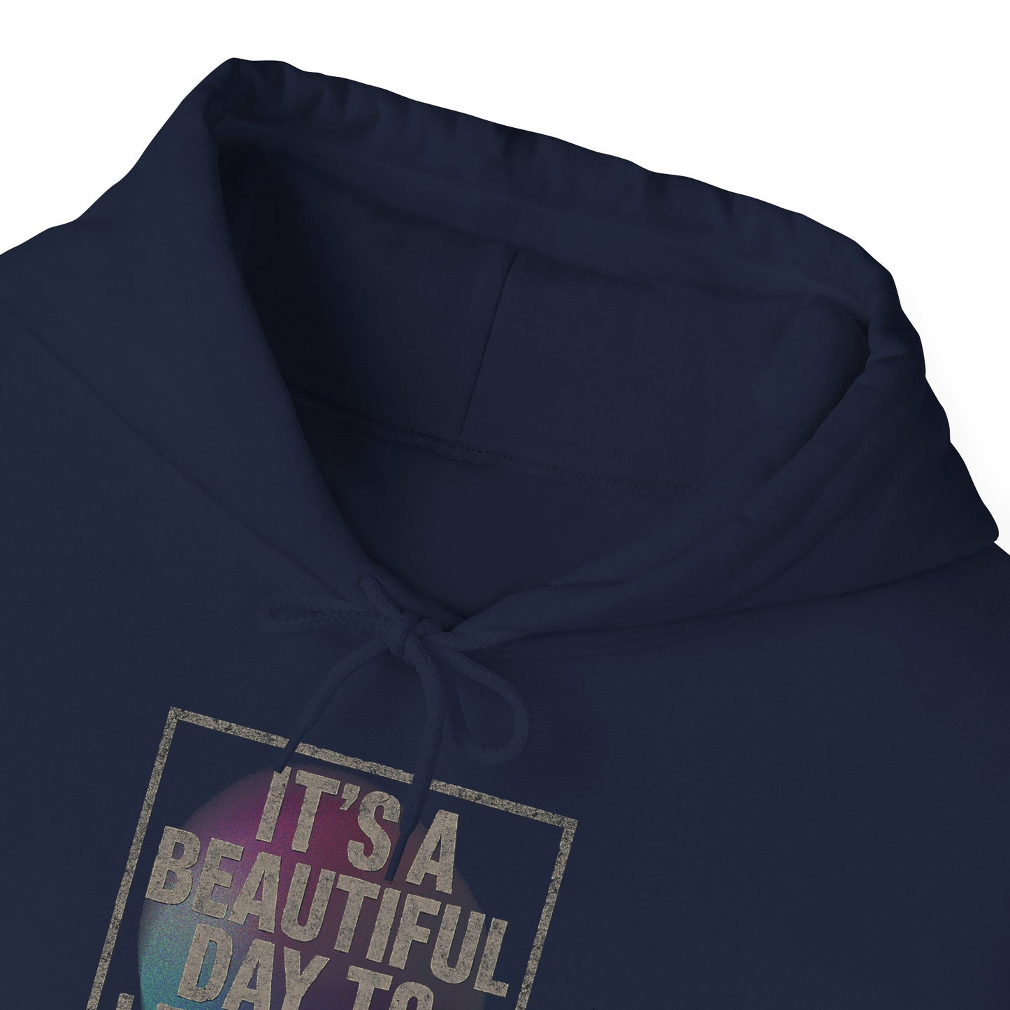 "It's a Beautiful Day to Leave Me Alone" Unisex Hoodie. Cozy Sweatshirt for Self-Care, Chill Days, Gift for Introverts, Relaxation